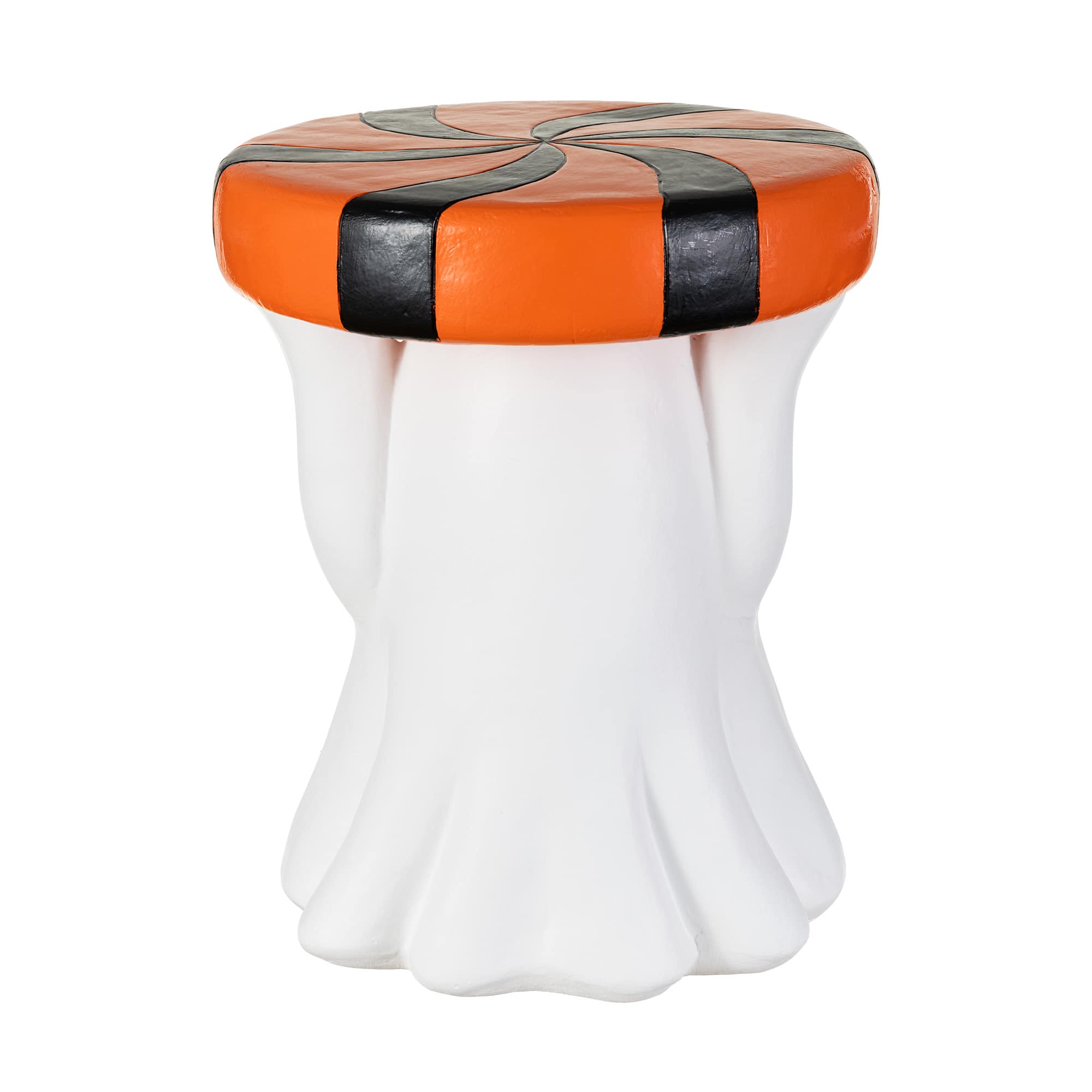 Glitzhome® 14.75" Halloween MGO Ghost Stool