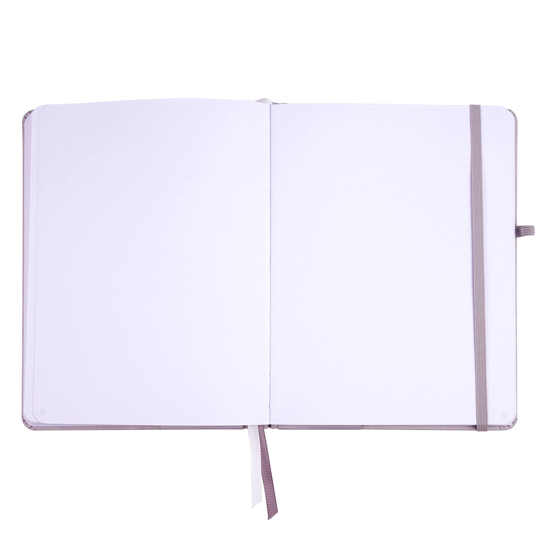Grey Premium Hardcover Dot Journal, 6" x 8" by Artist's Loft™