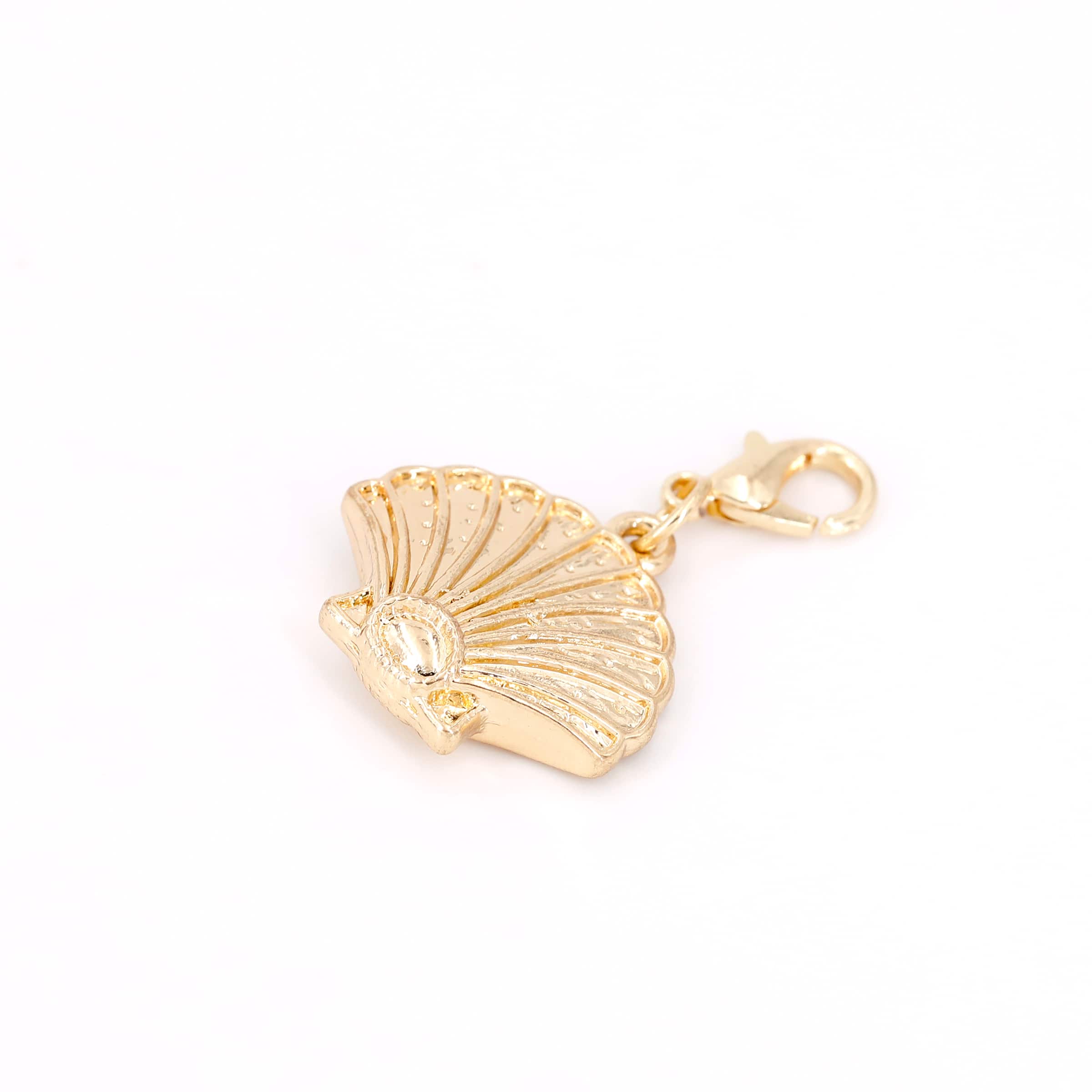 14K Gold-Plated Shell Charm by Bead Landing™
