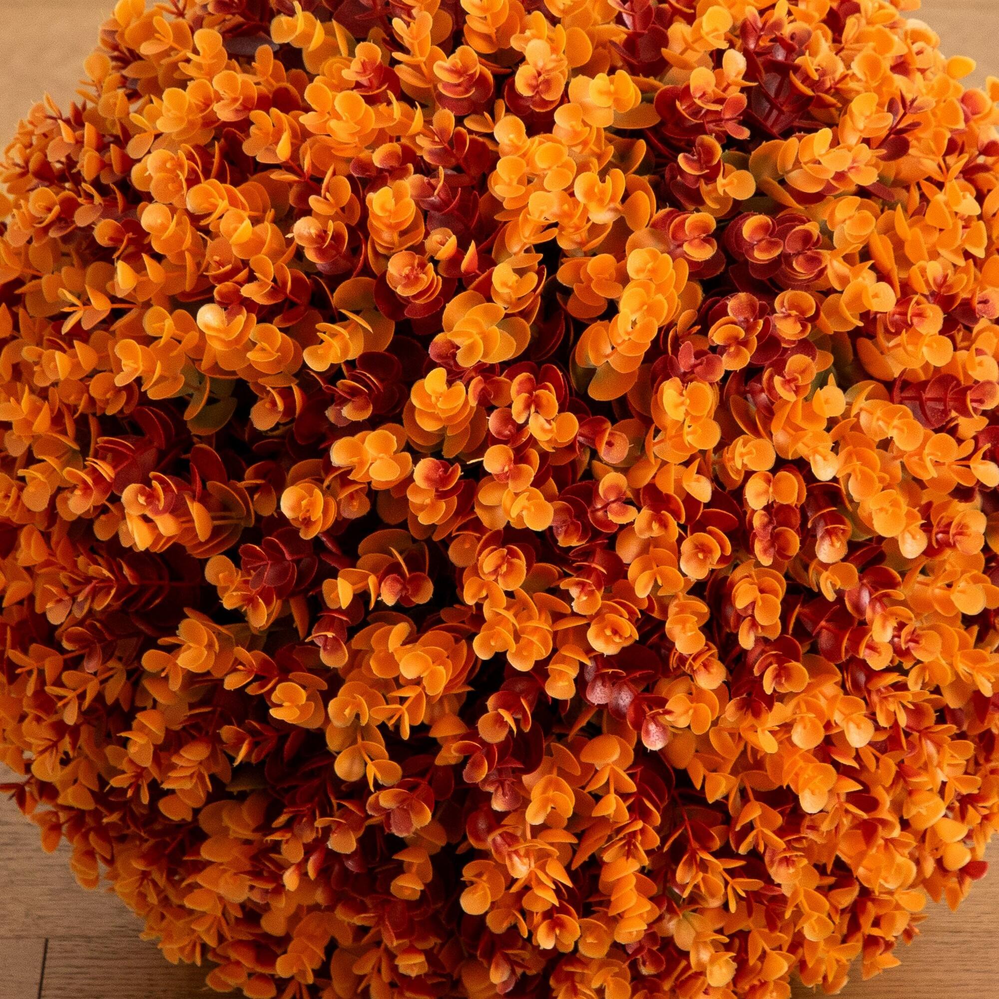 17" UV Resistant Autumn Artificial Eucalyptus Fall Ball