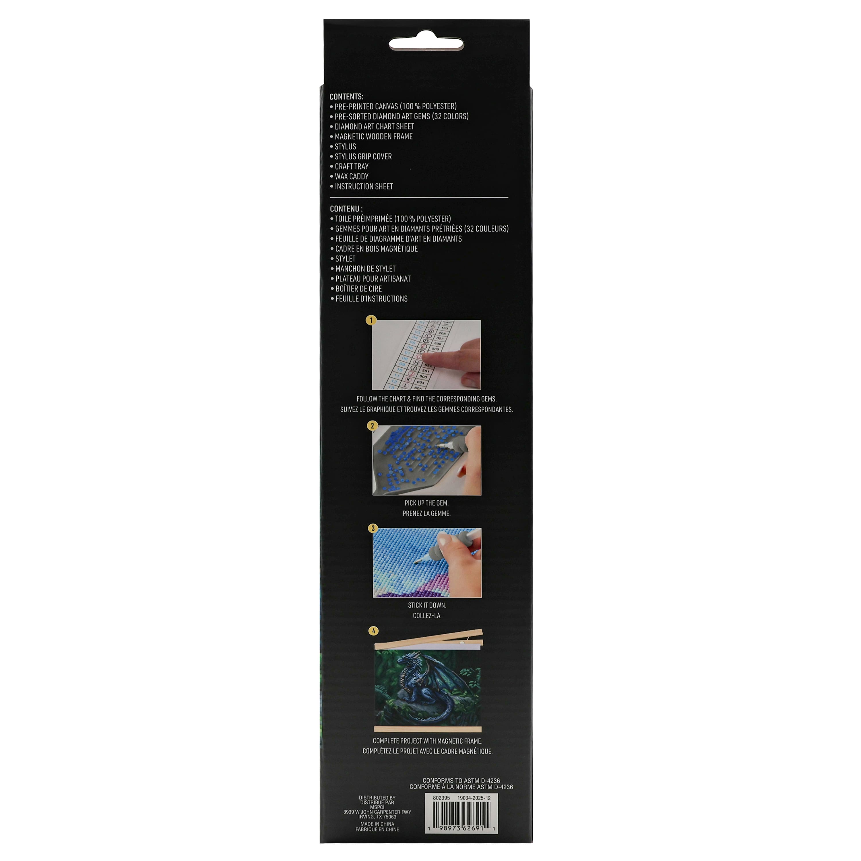 11" x 14" Dragon Diamond Art Kit by Make Market®