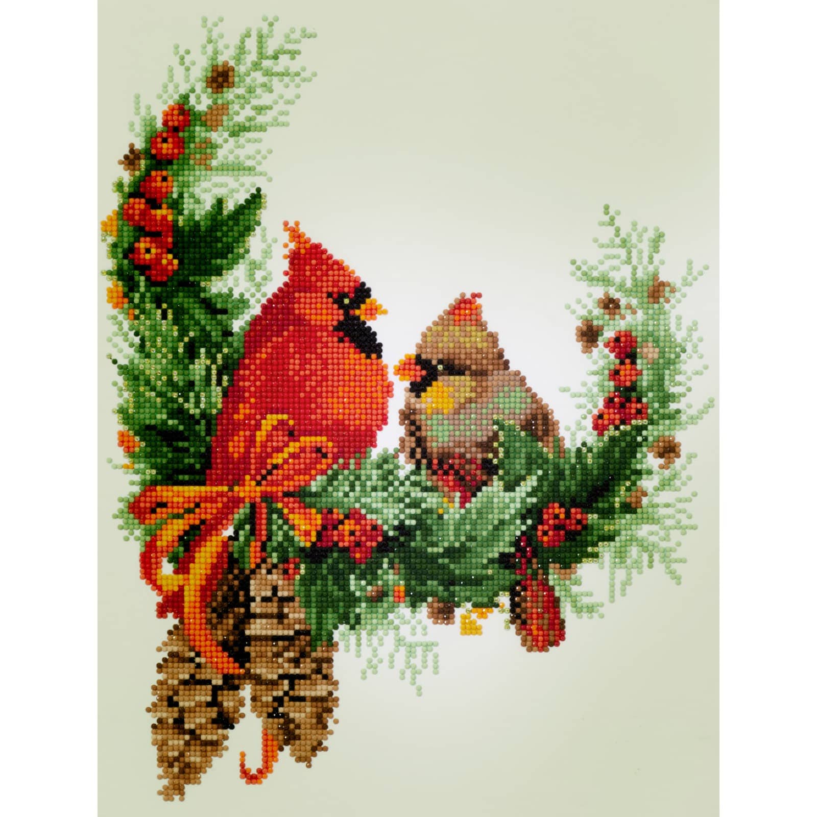 Diamond Dotz® at Home Intermediate Festive Family Diamond Painting Kit