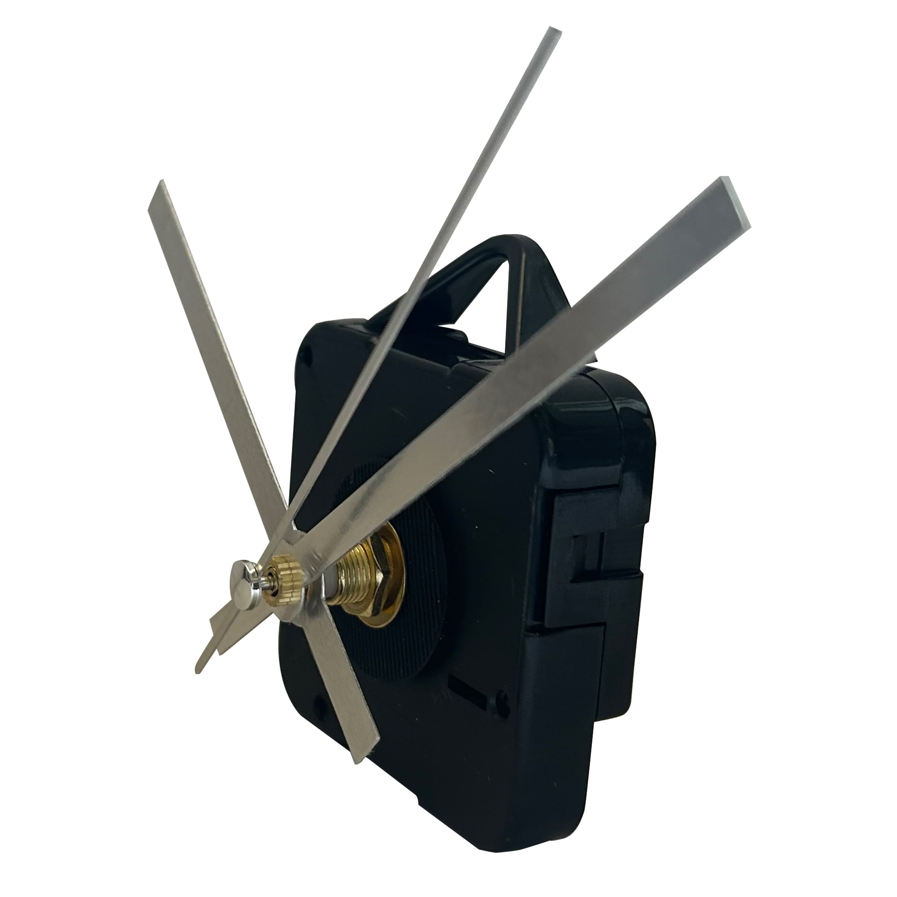 1/4" Quartz Clock Movement Kit with Silver Mini Hands by Make Market®
