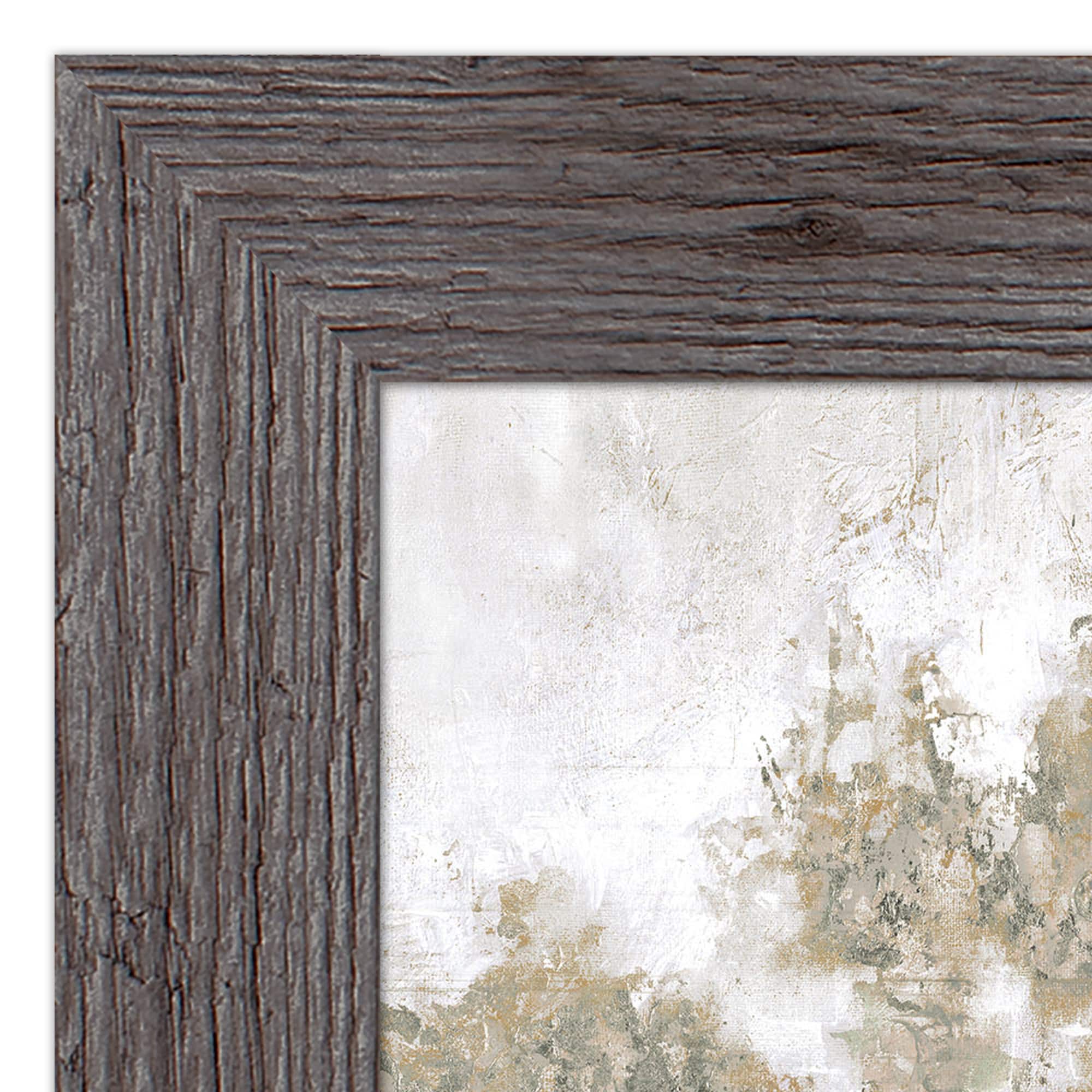 Framed Western Faded Antique Treeline Print