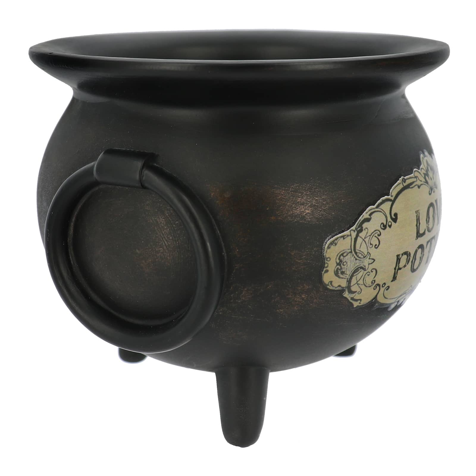 4.75" Black Love Potion Cauldron Tabletop Décor by Ashland®
