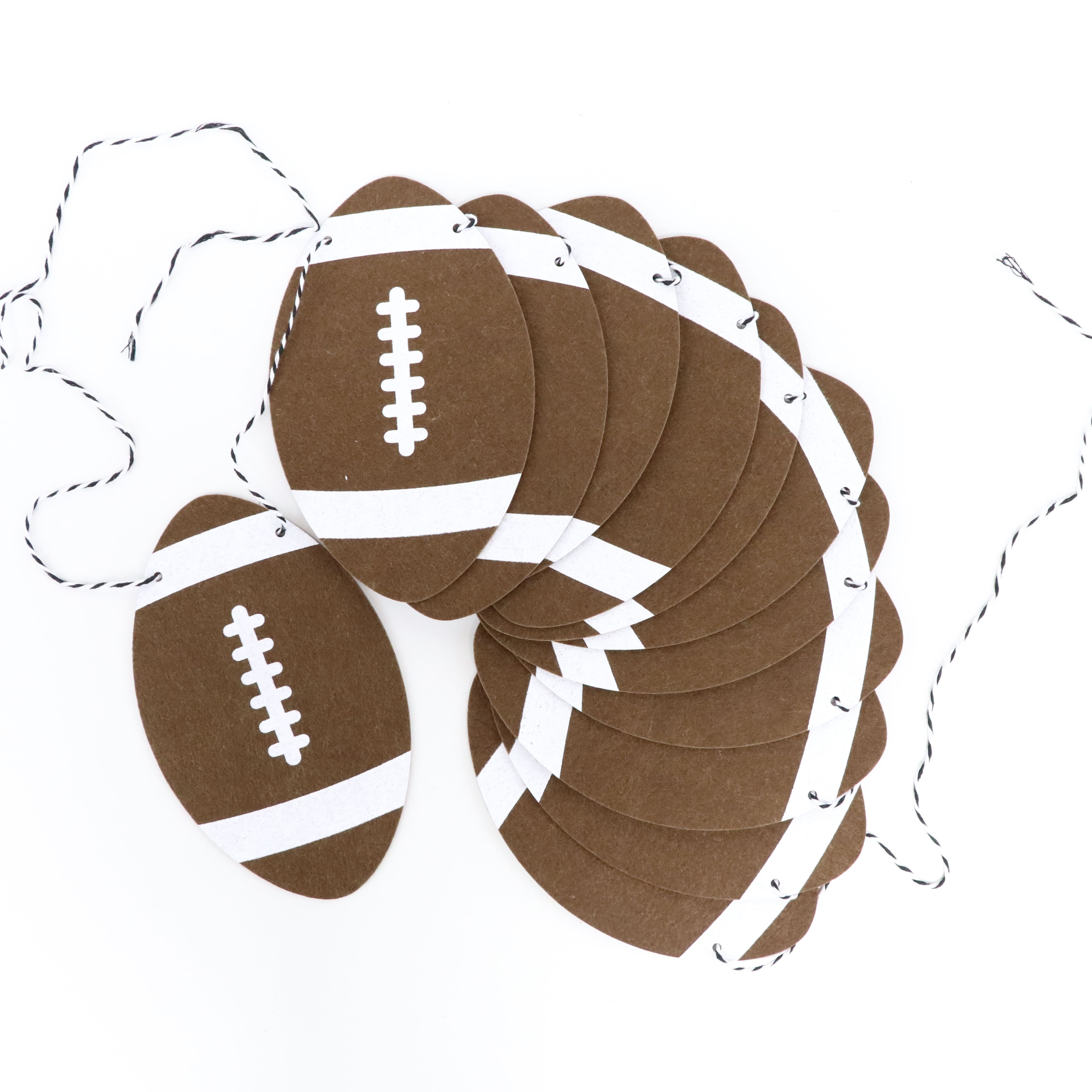 8ft. Football Felt Banner by Celebrate It™
