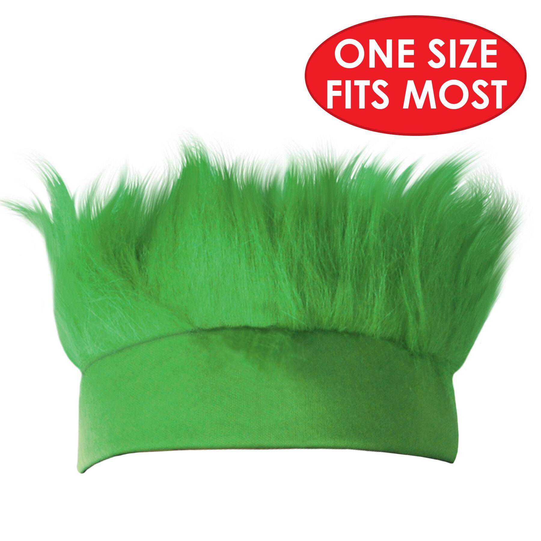 Beistle Adult Green Hairy Headbands, 2ct.
