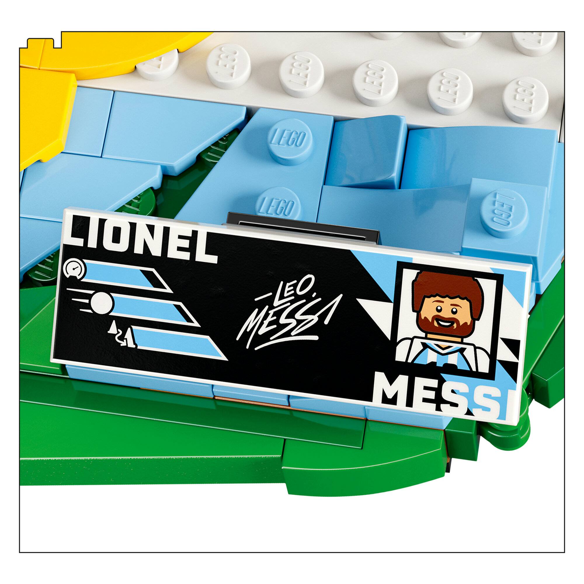 LEGO® Lionel Messi Soccer Highlights Football Editions Building Kit 43011