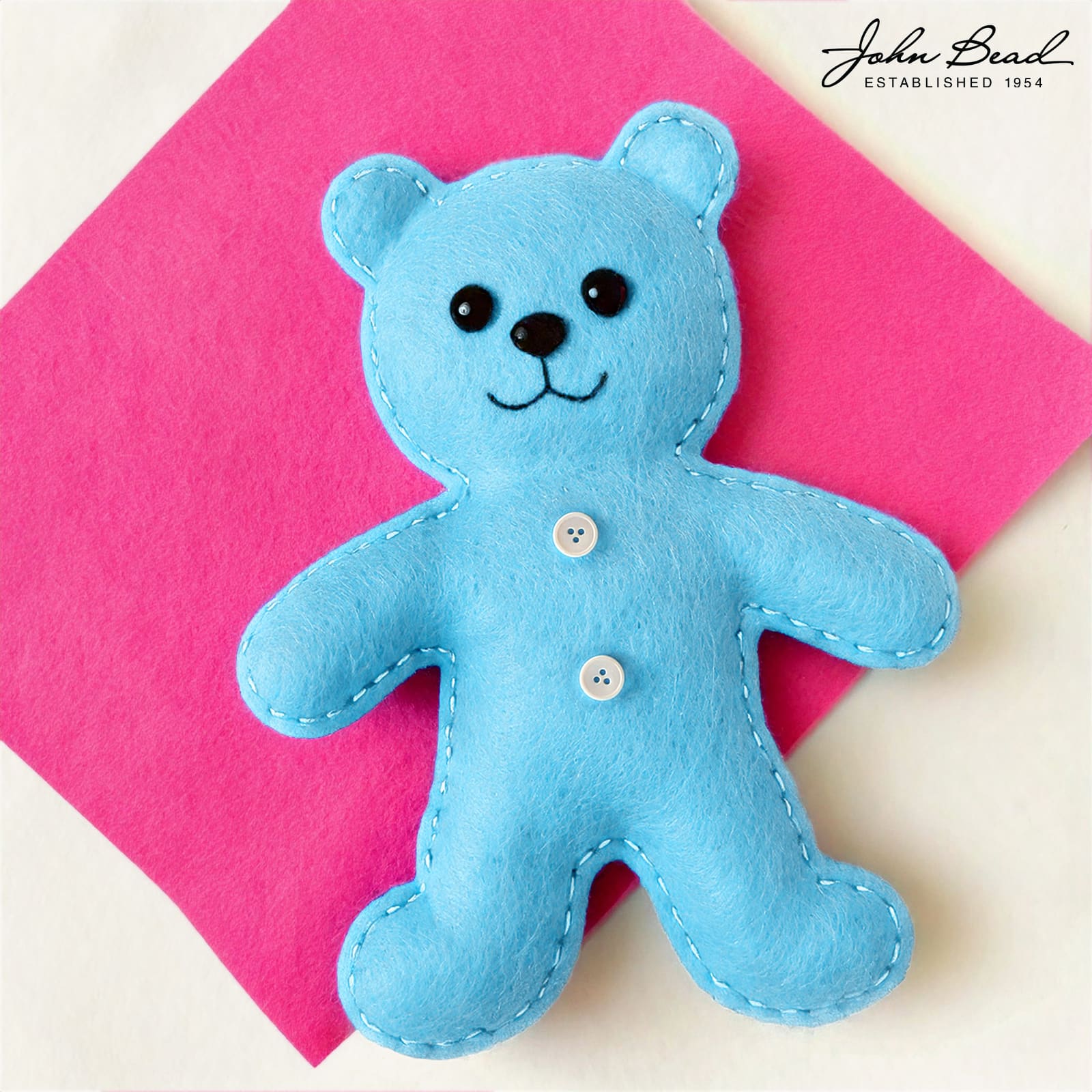 John Bead 9" x 12" Acrylic Craft Felt Sheets
