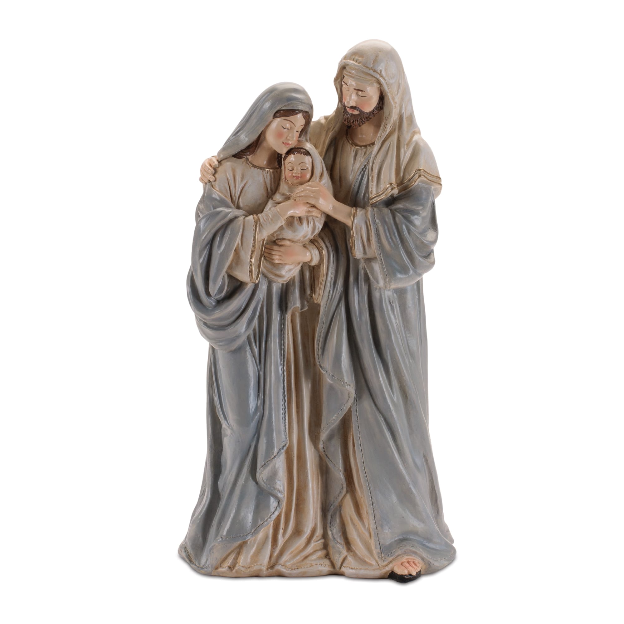 Melrose 12" Holiday Family Statue