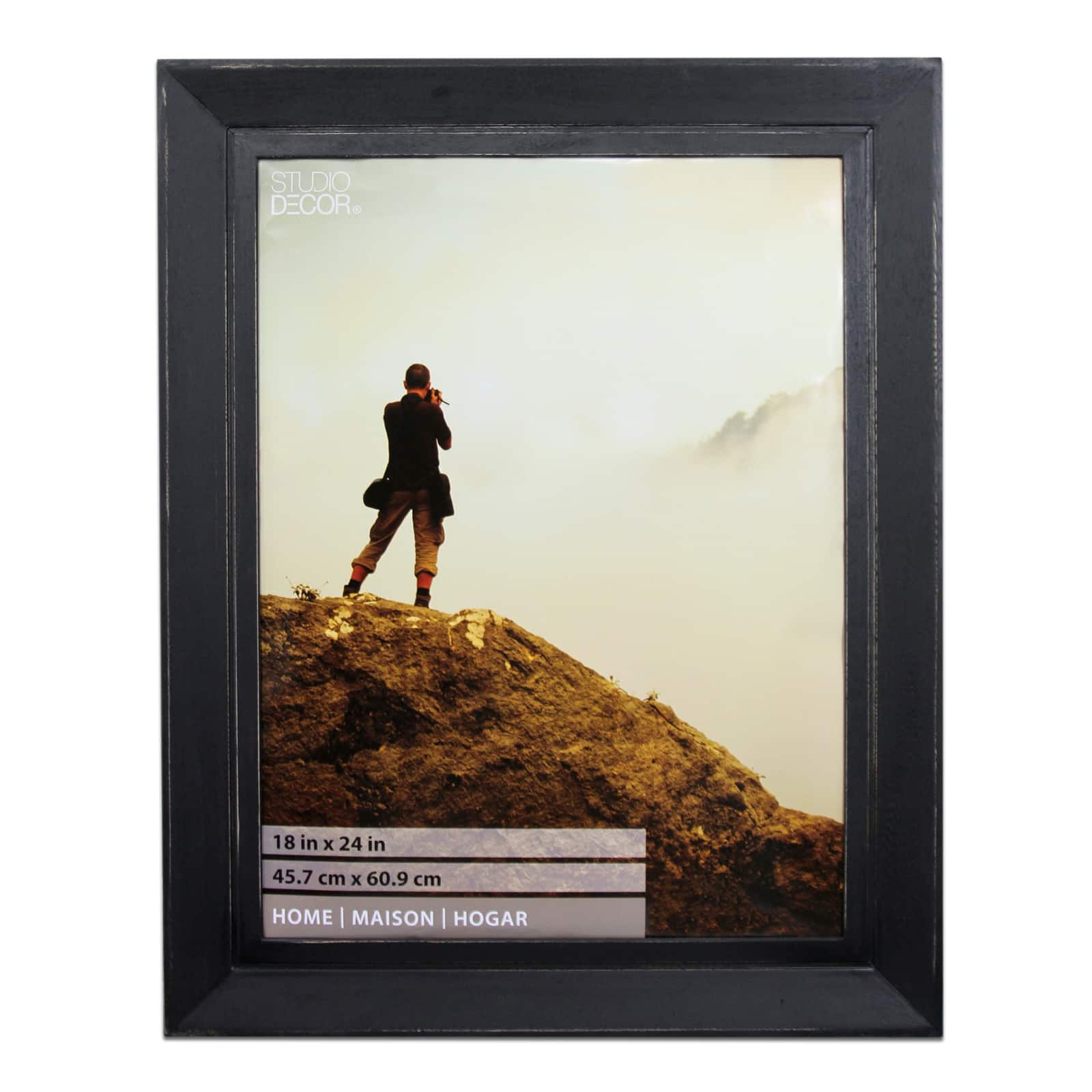 Home Black Angled Frame by Studio Décor®
