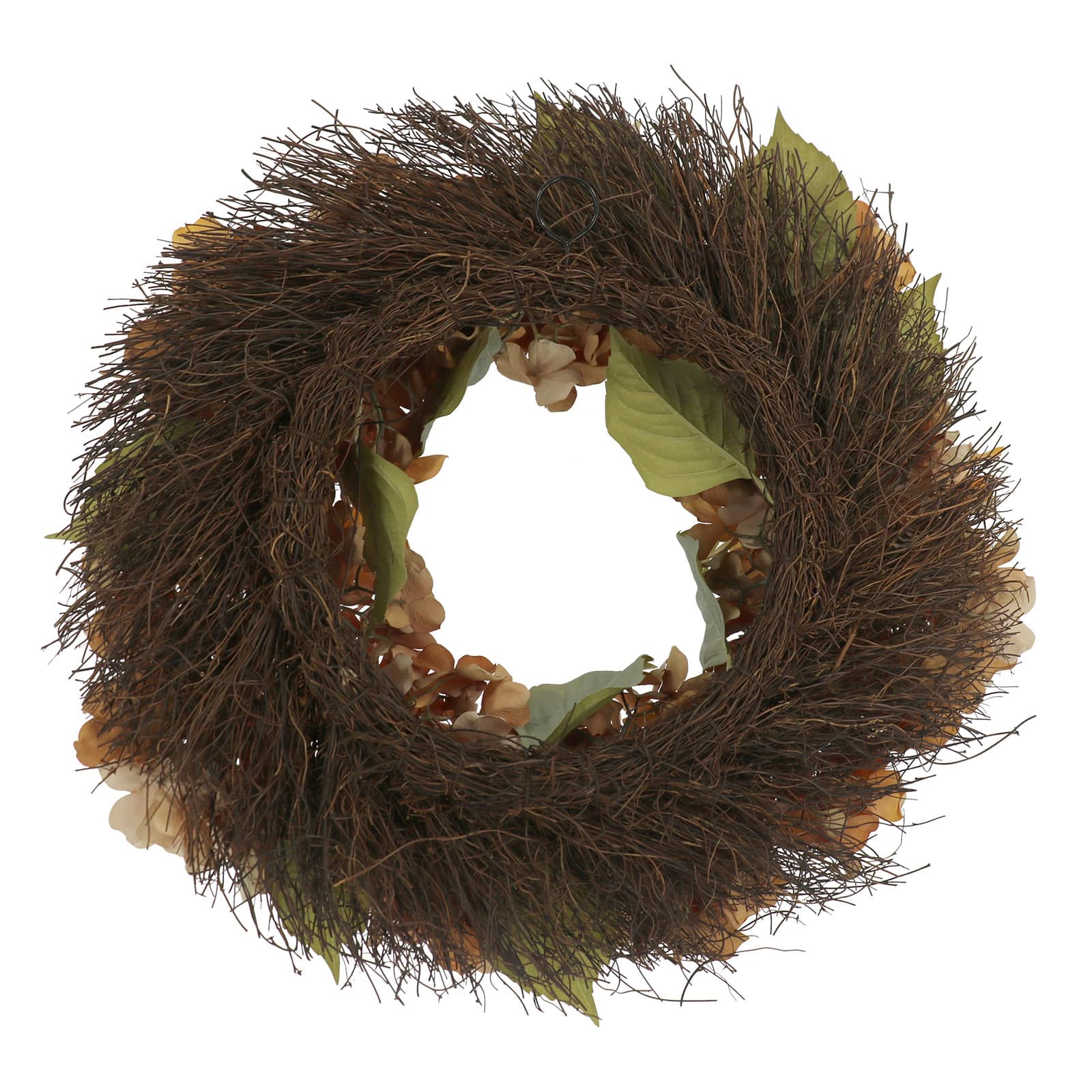 22" Beige Hydrangea Wreath by Ashland®