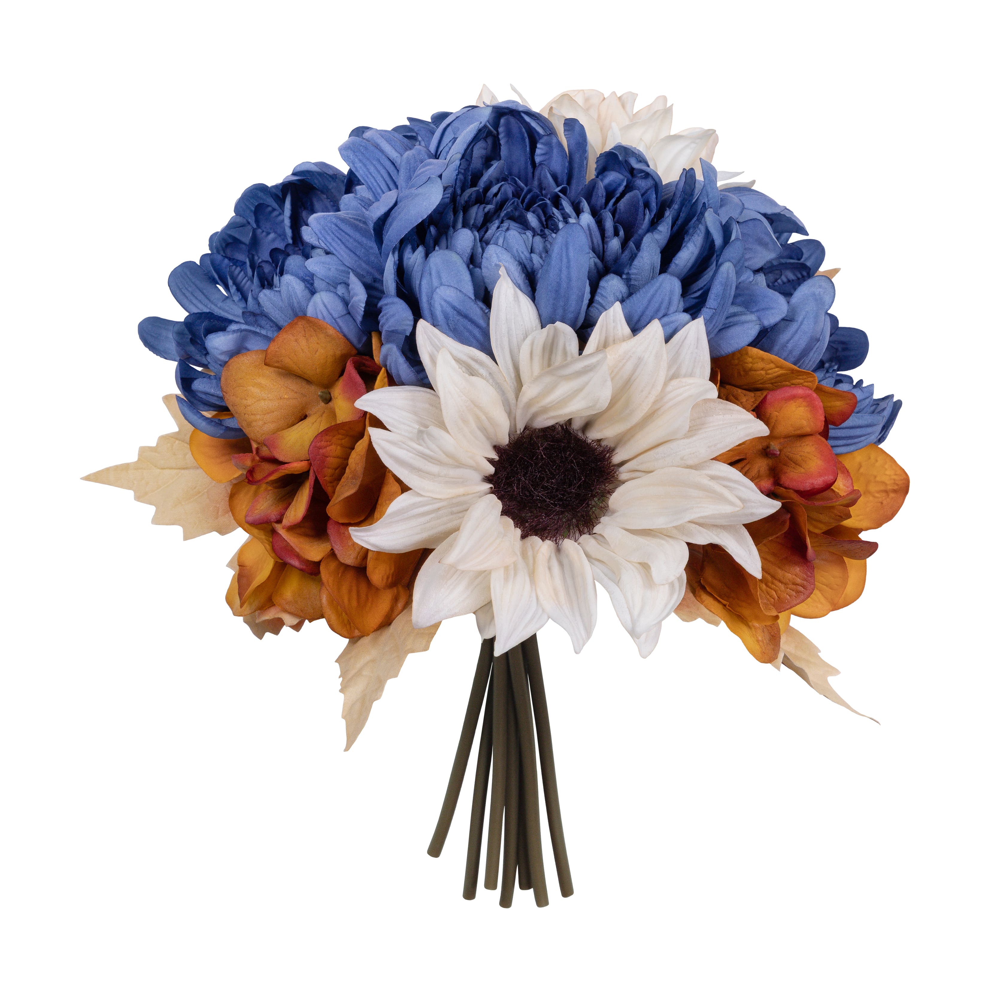 11" Blue Mum & Sunflower Mix Real Touch Bundle by Ashland®