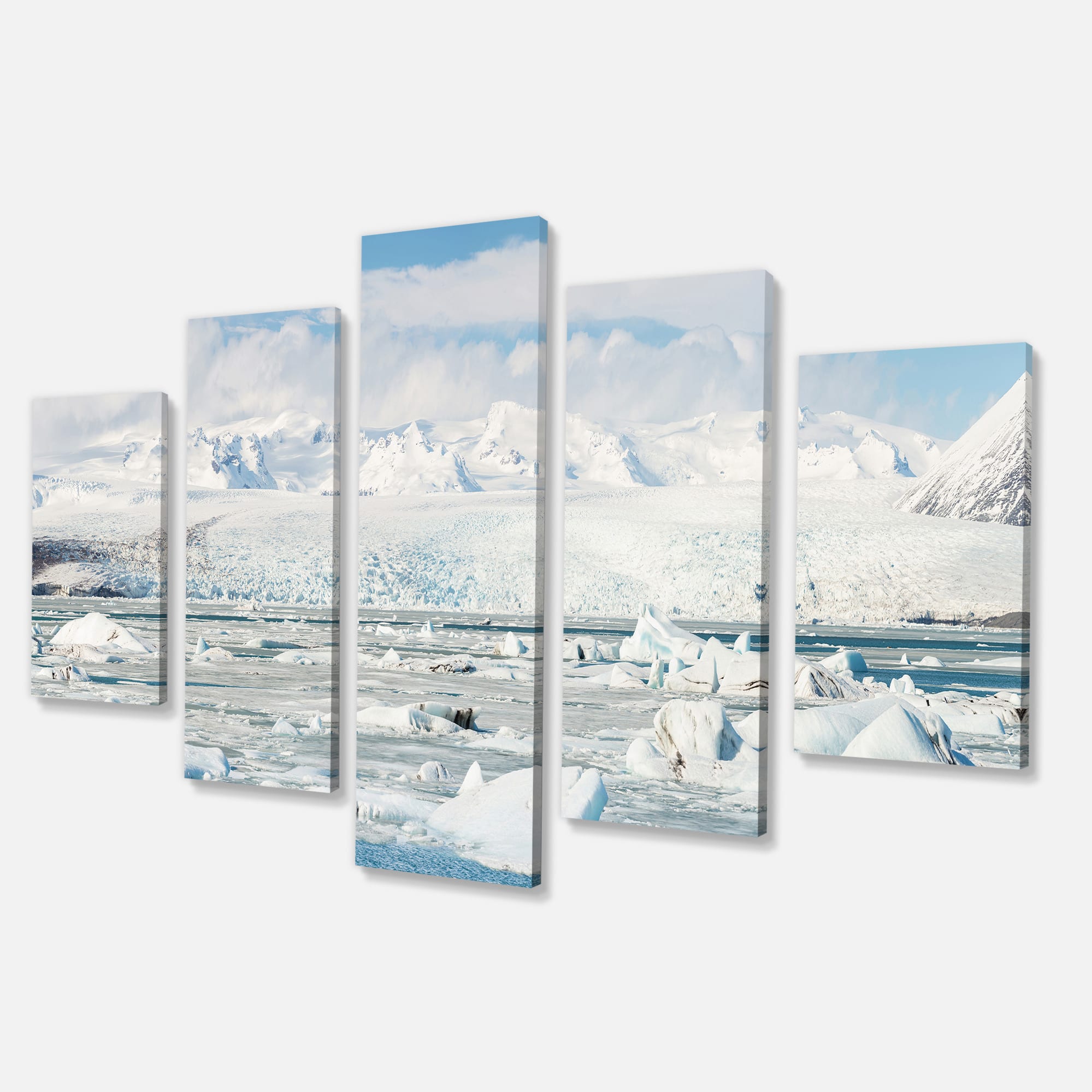 Designart - Vatnajokull Glacier in Iceland