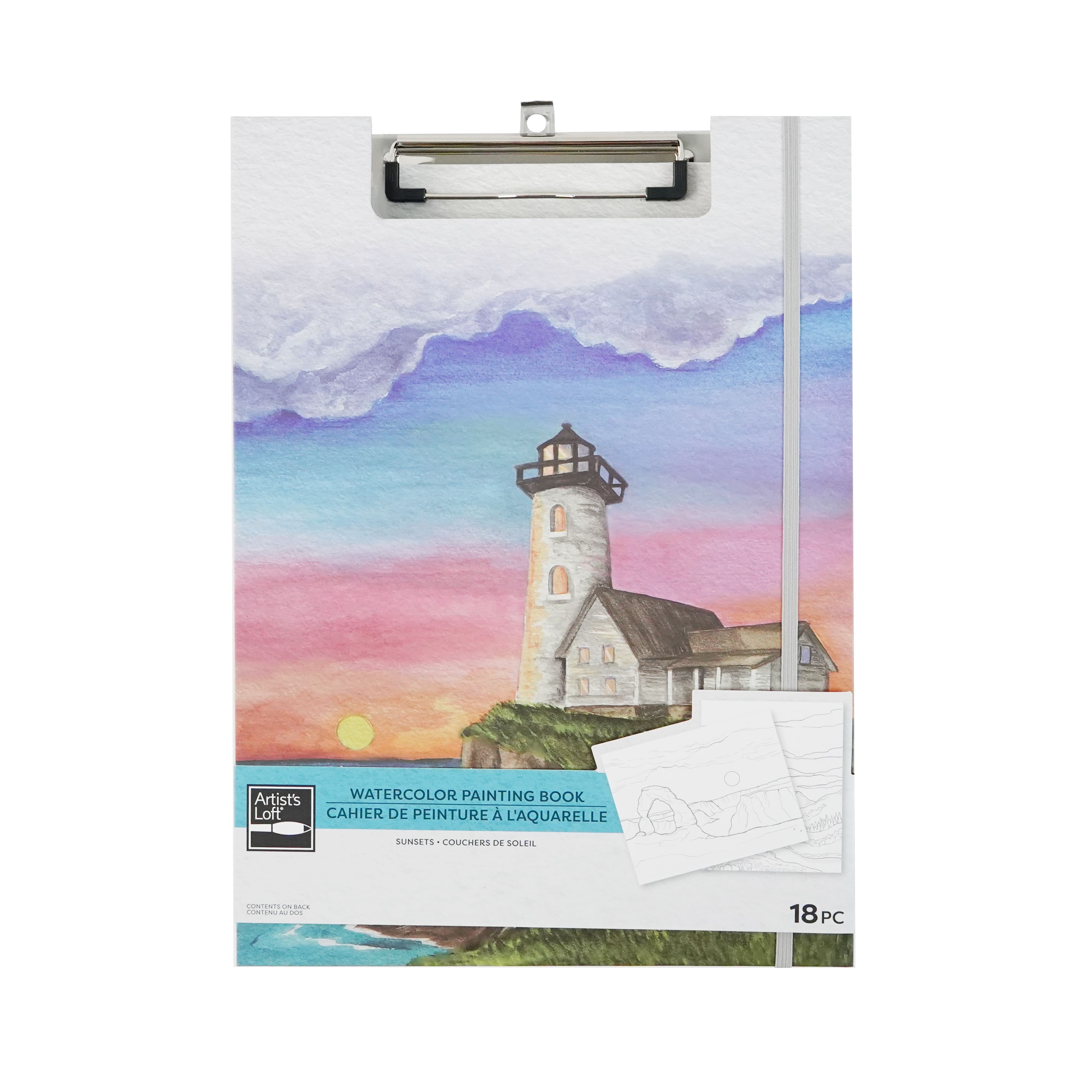 Sunsets Watercolour Painting Book by Artist's Loft®