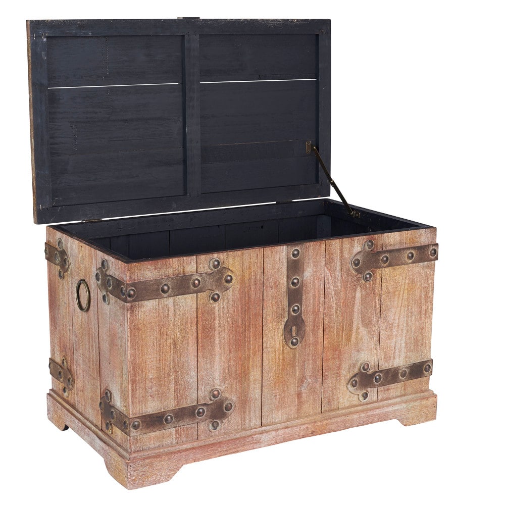 Household Essentials Hinge Decorative Trunk