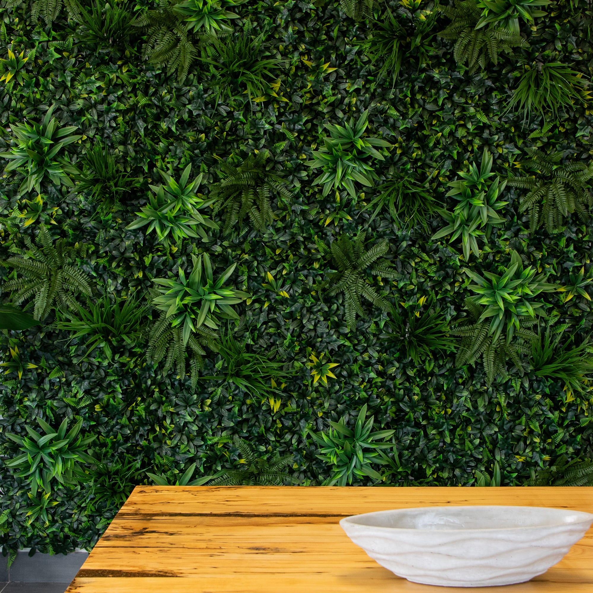40" Andean Cloud Forest Artificial Living Wall Panel