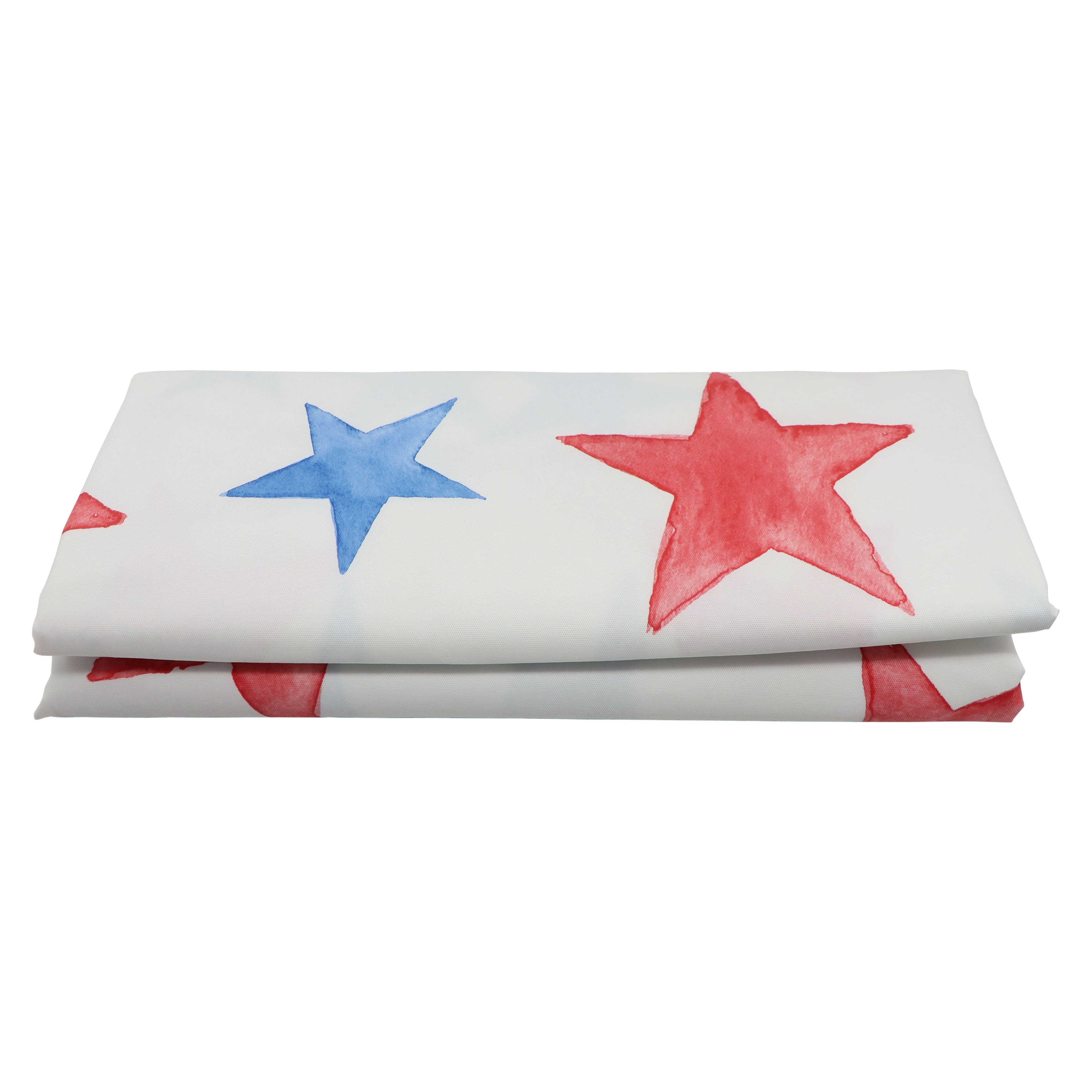 52" x 70" Red, White & Blue Stars Tablecloth by Celebrate It™