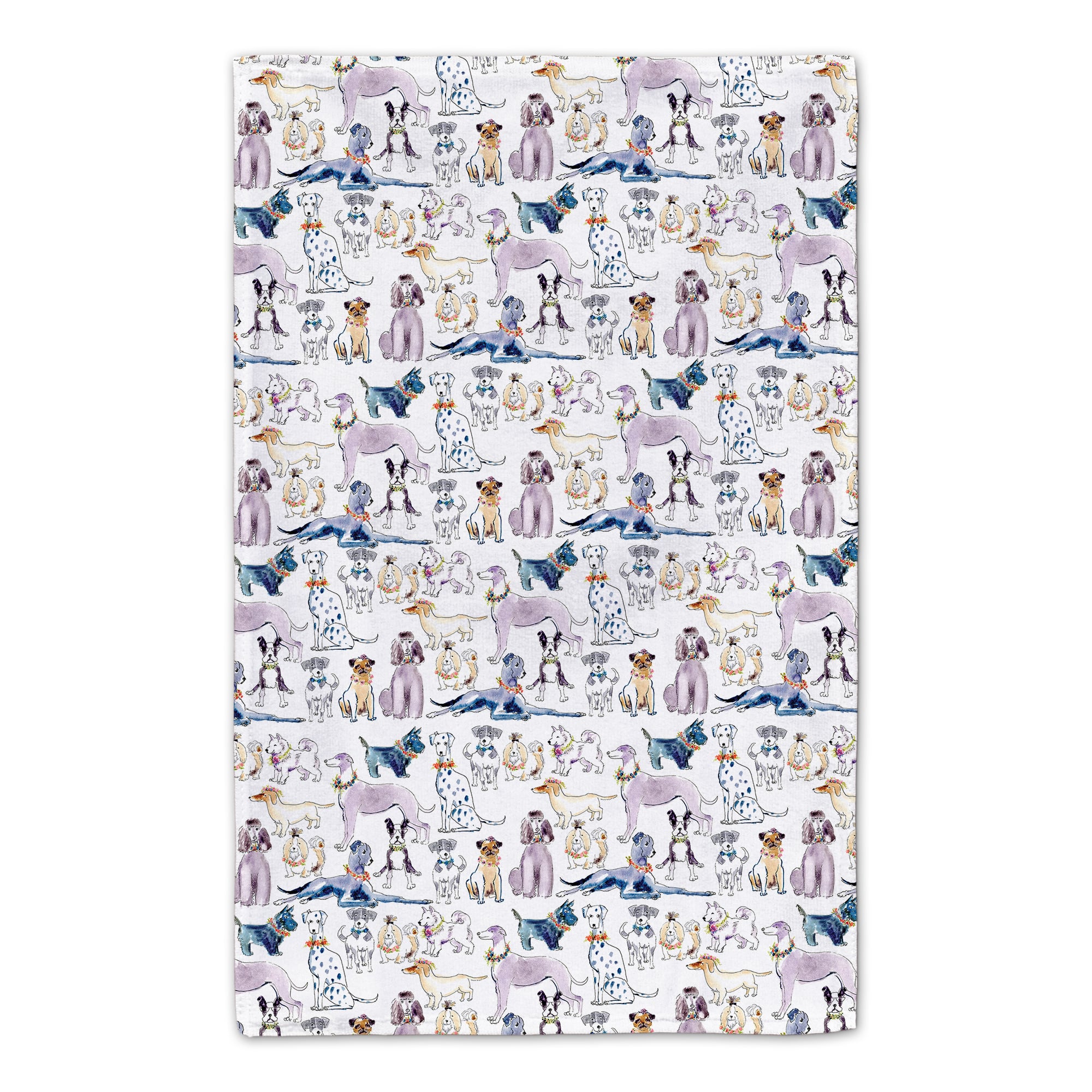 Funny Dog No.8 Tea Towel Set