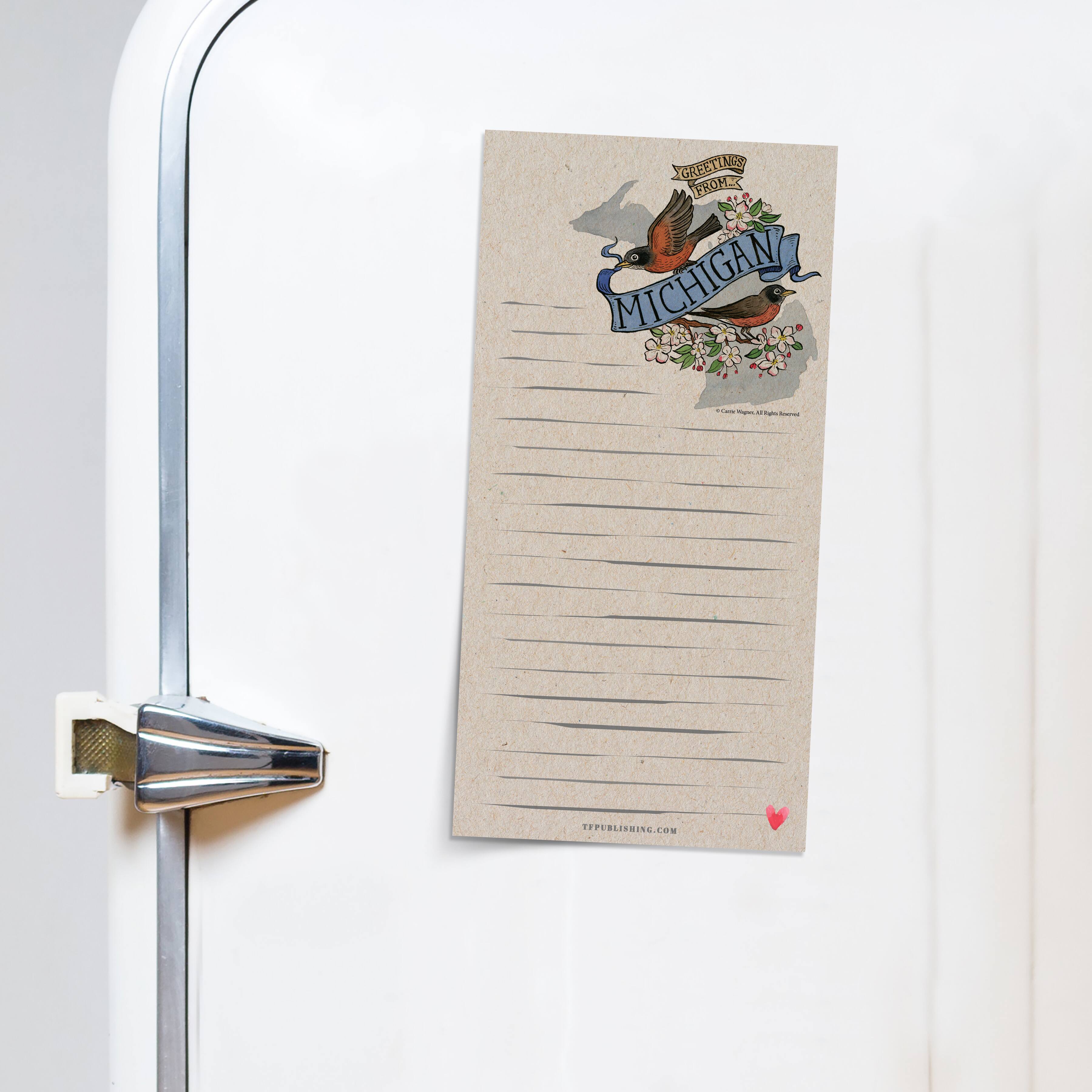 TF Publishing Michigan Magnet Pad