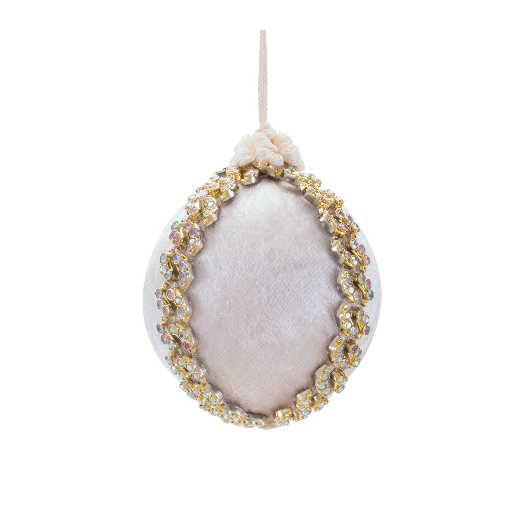 Melrose Glitter Ball Ornaments Set