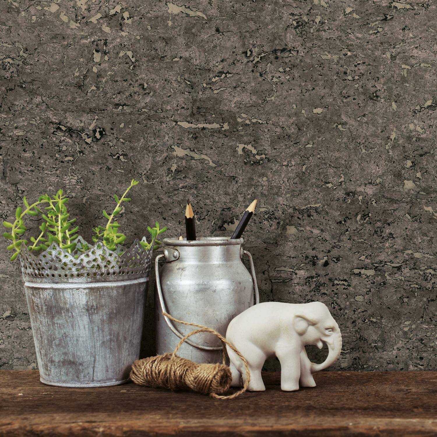 RoomMates Faux Cork Peel & Stick Wallpaper