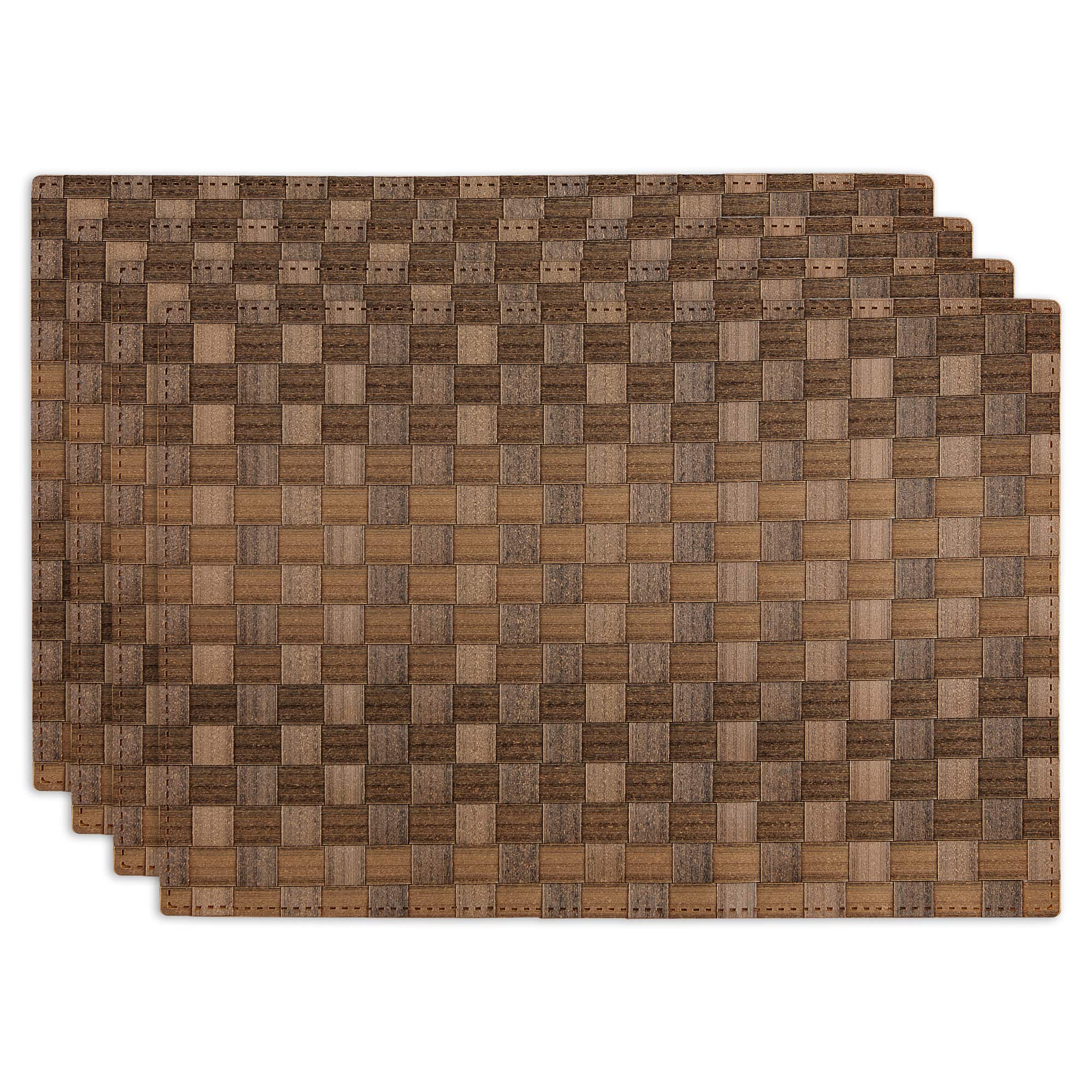 DII® Reversible Basket Weave Woven Placemats, 4ct.