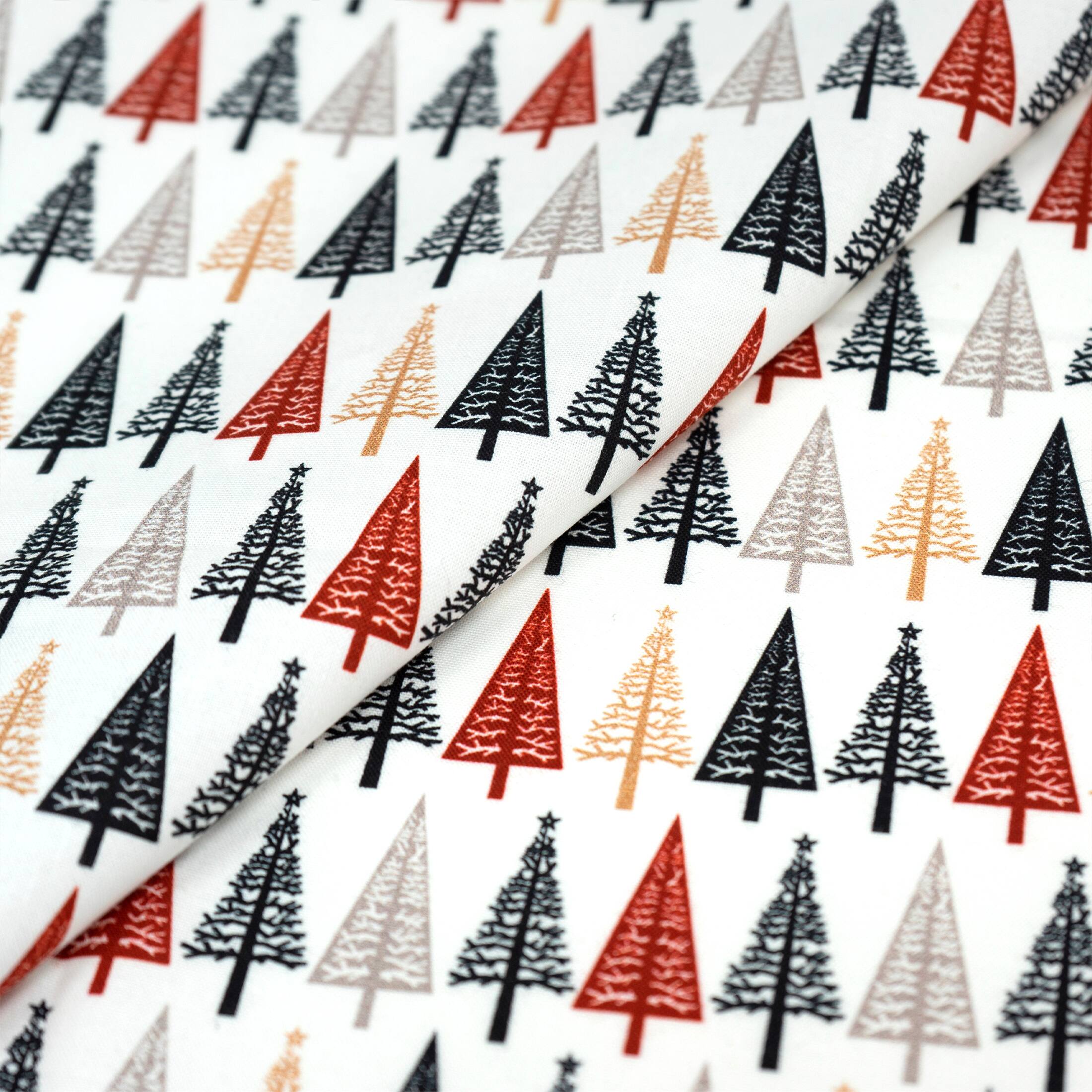 SINGER Scandinavian Christmas Print Ringspun Cotton Fabric Bundle