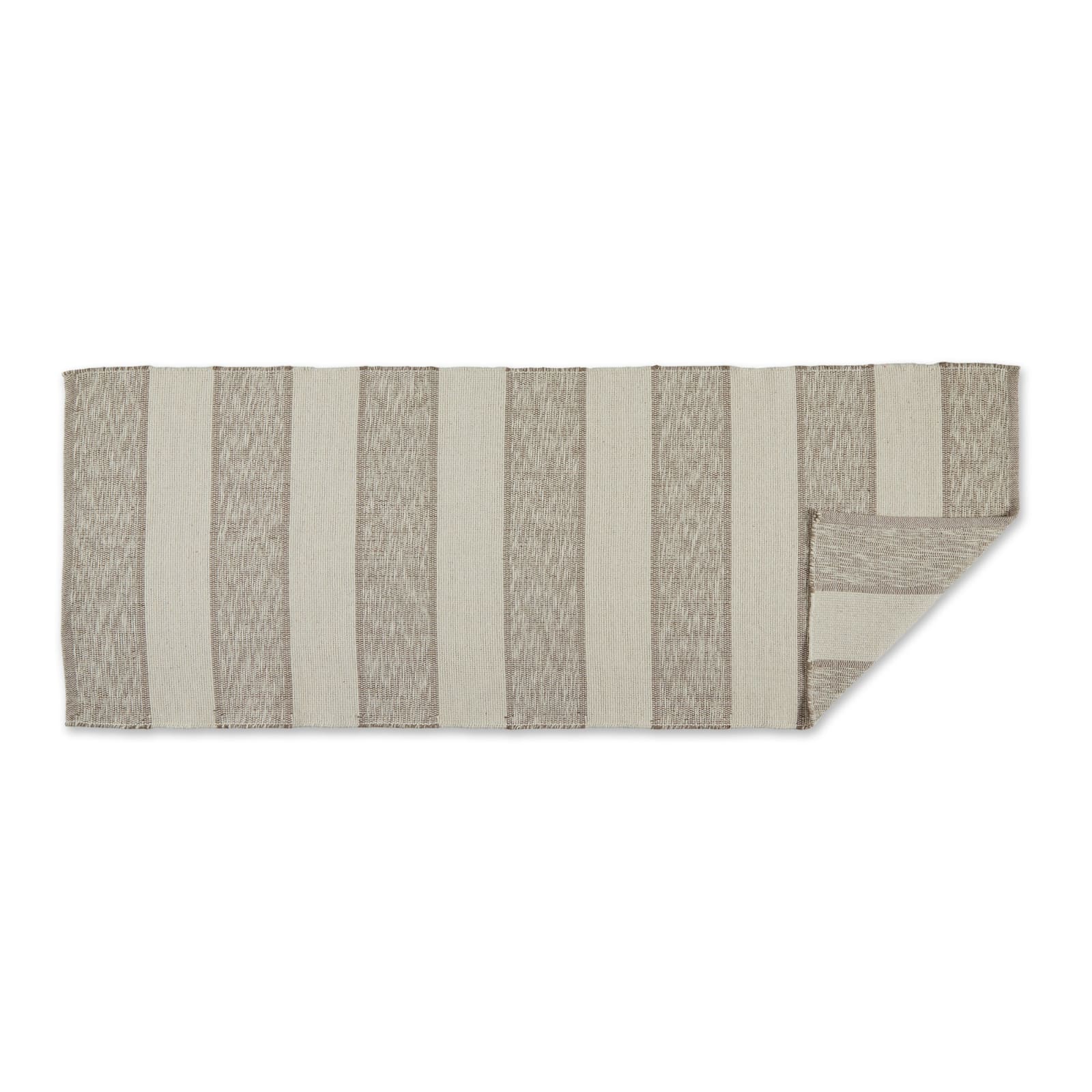 DII® Variegated Stripe Recycled Yarn Floor Runner