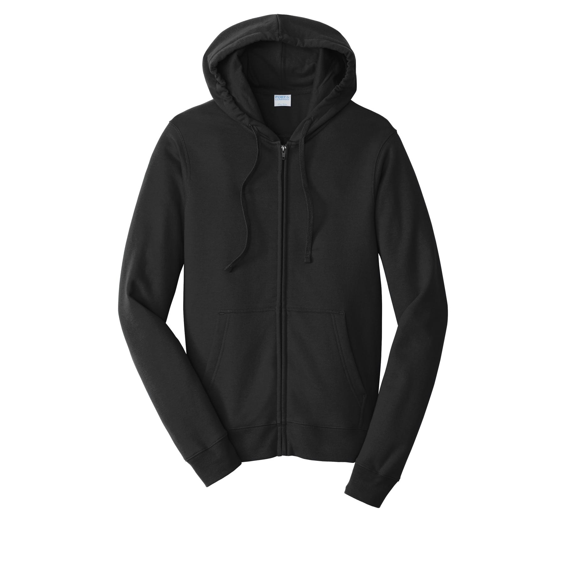 Port & Company® Fan Favorite Fleece Full-Zip Hooded Sweatshirt