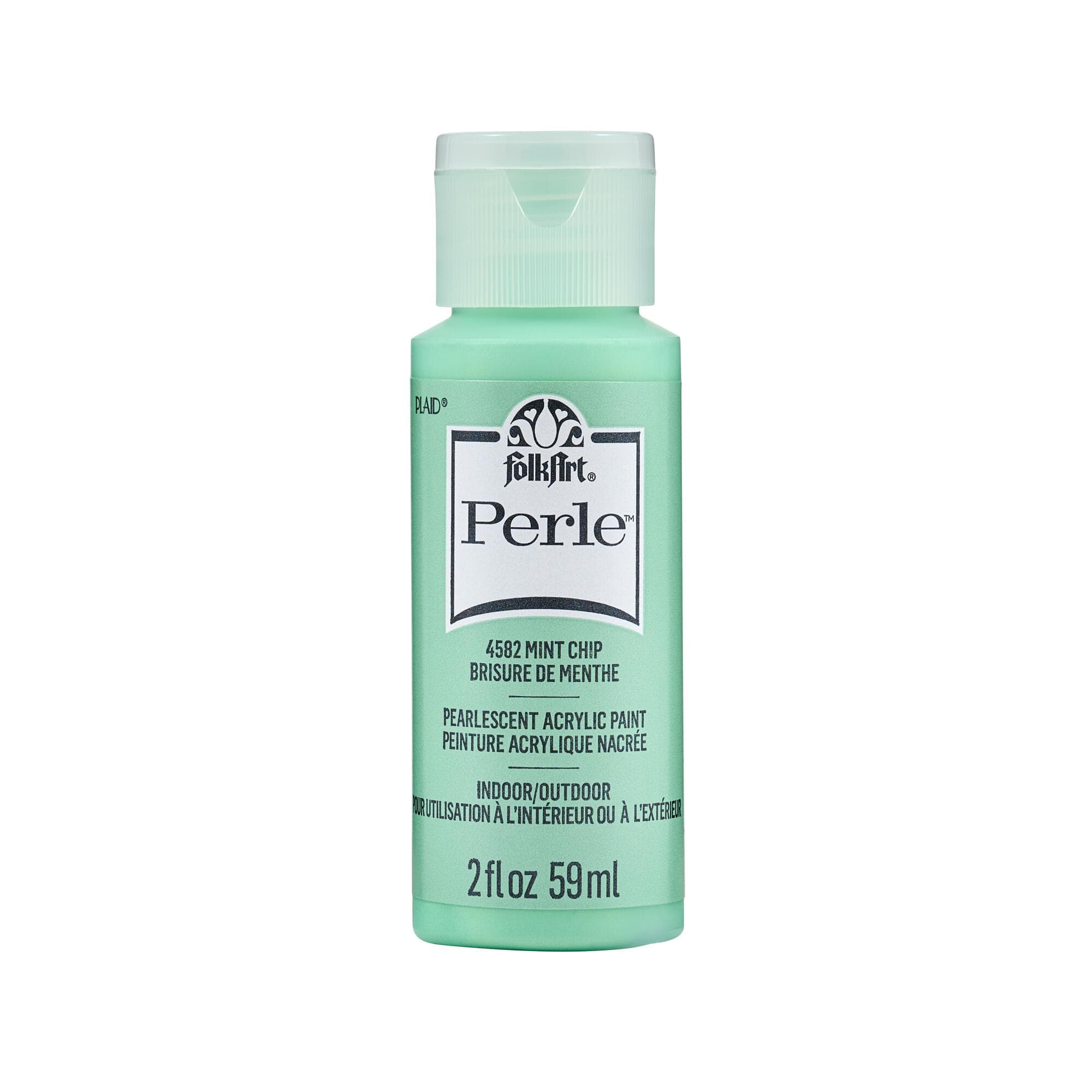 FolkArt® Perle™ Pearlescent Acrylic Paint, Color: 4582 Mint Chip