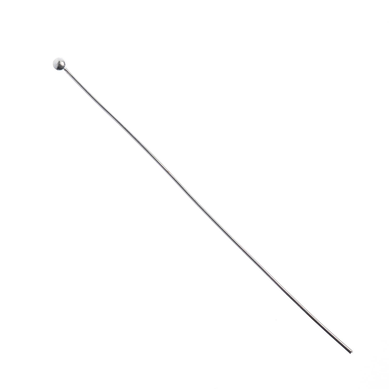 John Bead Must Have Findings 2" Ball Head Pins, 60ct.