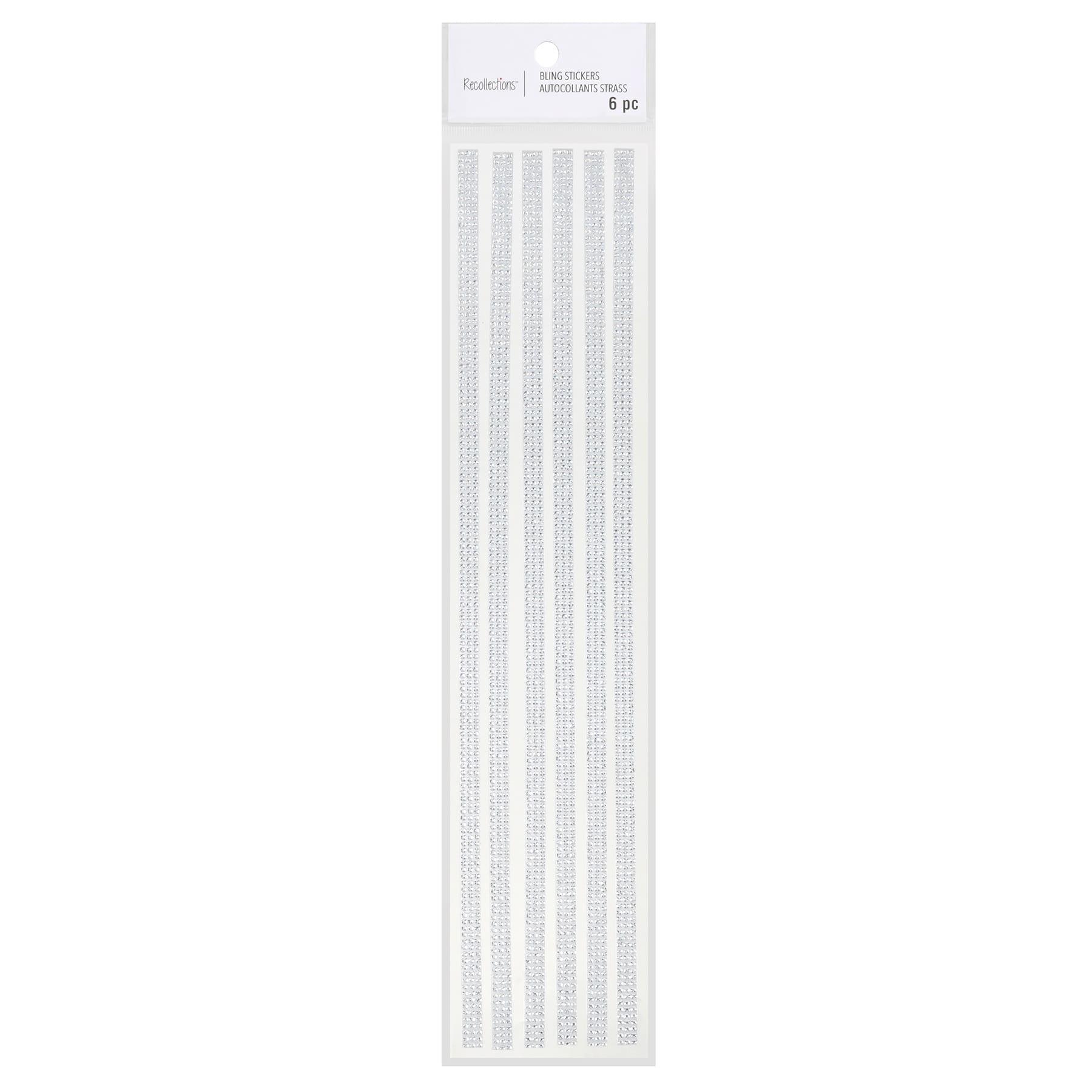 12 Packs: 6 ct. (72 total) Clear Micro Gem Strips by Recollections™