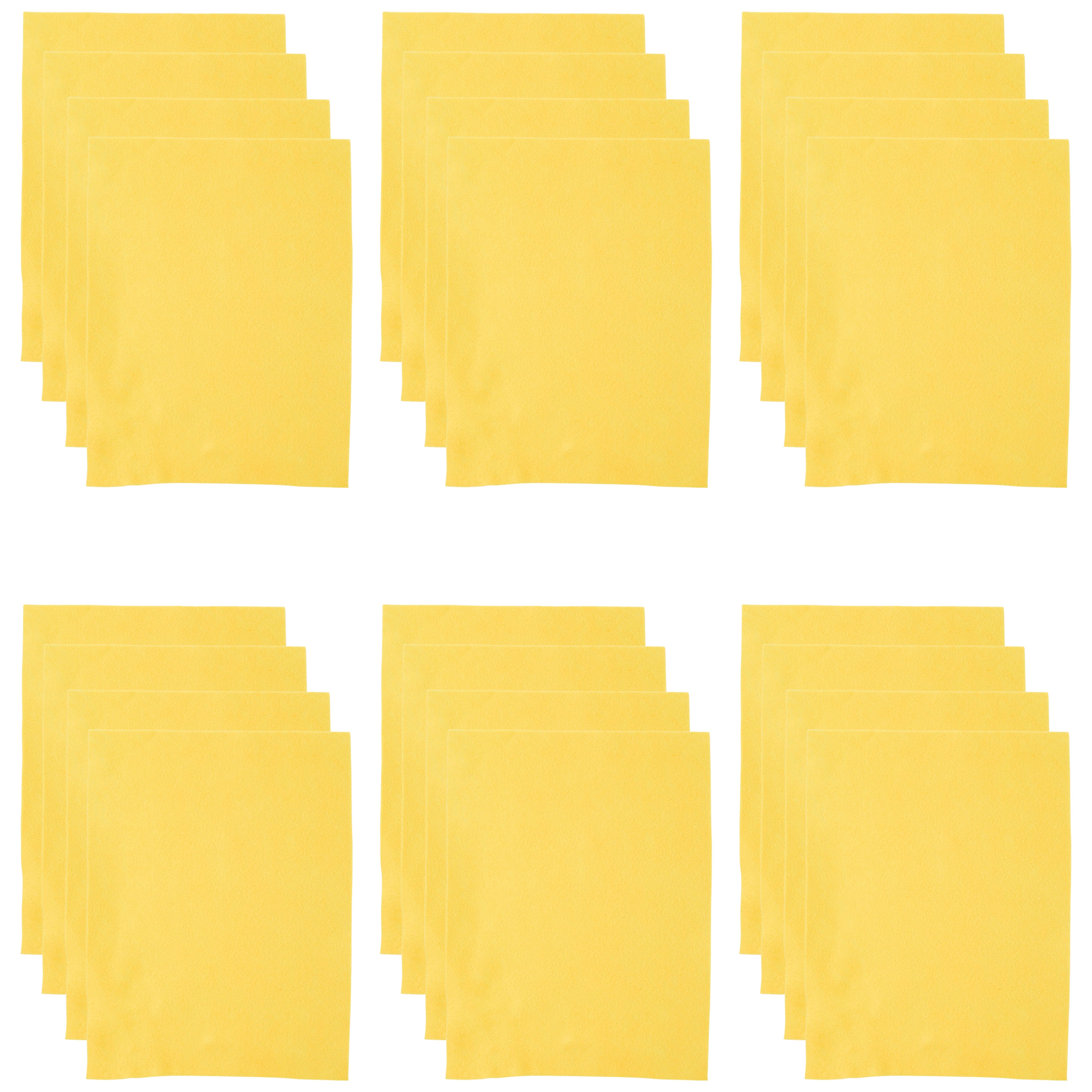 24 Pack: 9" x 12" Basic Felt by Creatology™