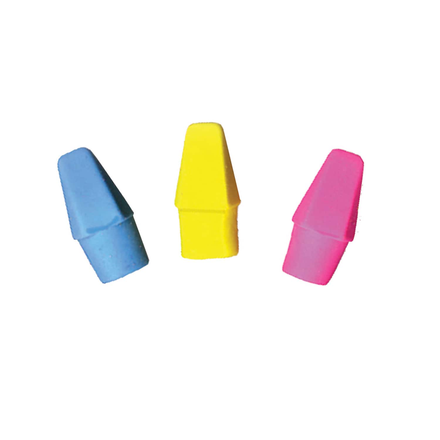 Musgrave Pencil Company 1" Wedge cap Erasers, 2 Packs of 144