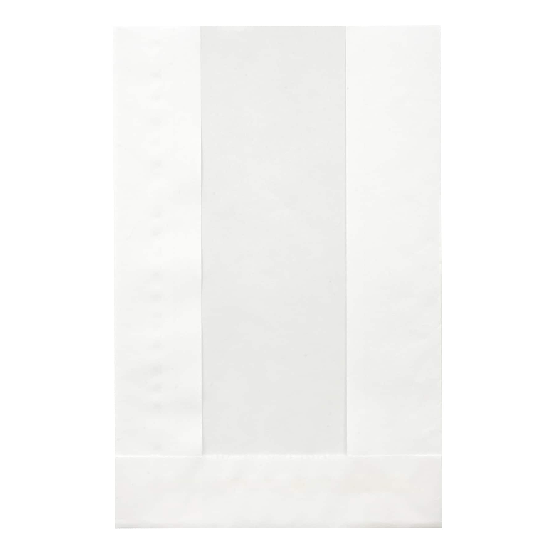 12 Packs: 25 ct. (300 total) White Grease-Resistant Window Treat Bags by Makery®