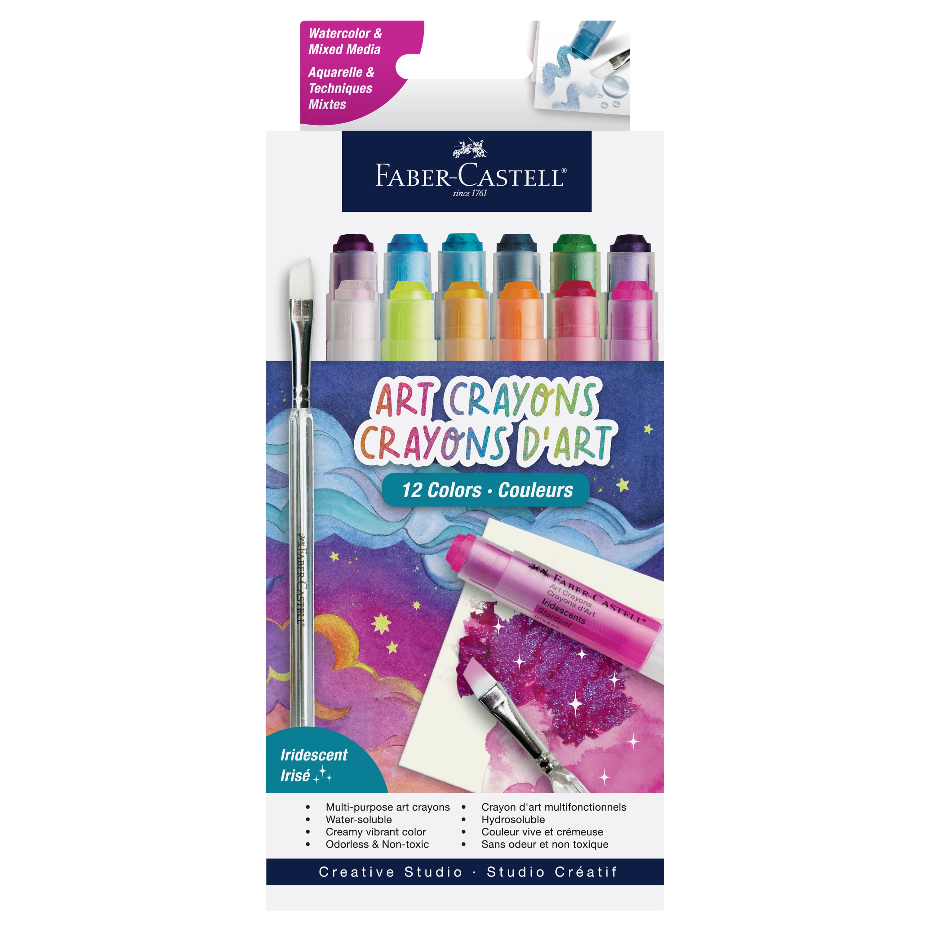 Faber-Castell® Watercolour & Mixed Media Art Crayon Set