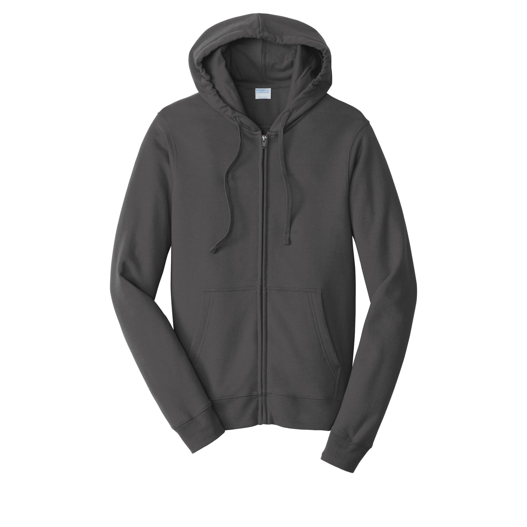 Port & Company® Fan Favorite Fleece Full-Zip Hooded Sweatshirt