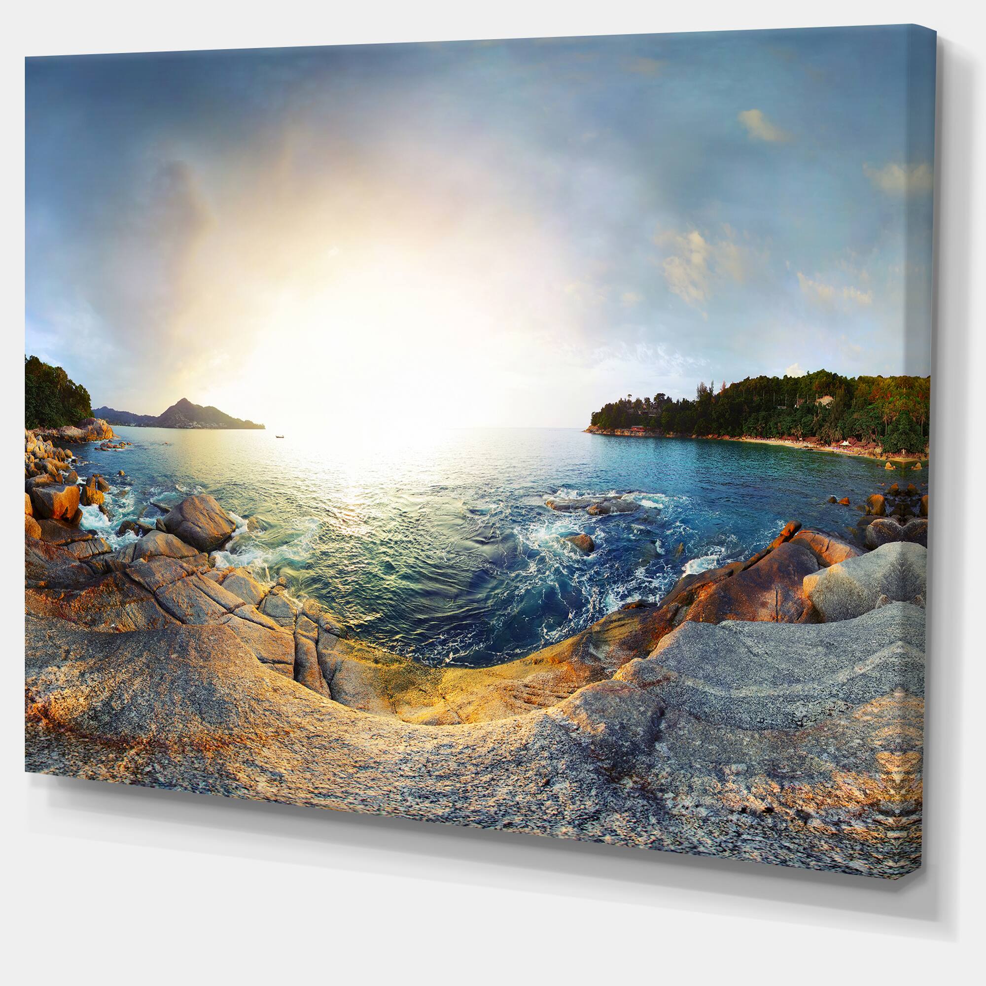 Designart - Rocky Coast in Andaman Sea