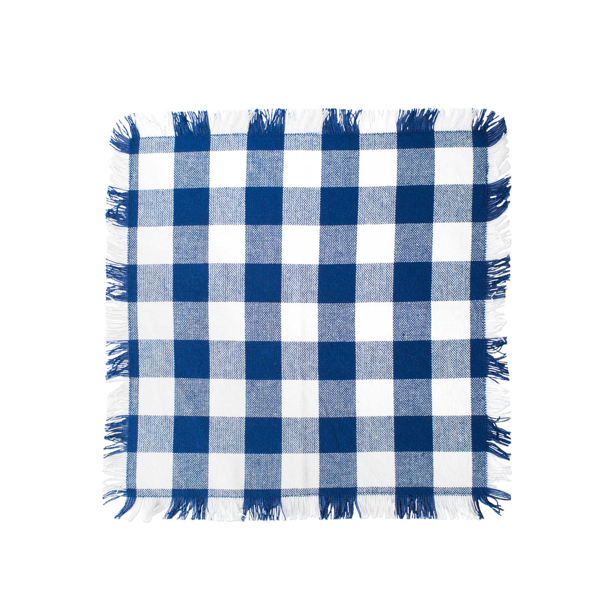 DII® Assorted Navy Heavyweight Fringed Dishcloth (Set of 6)