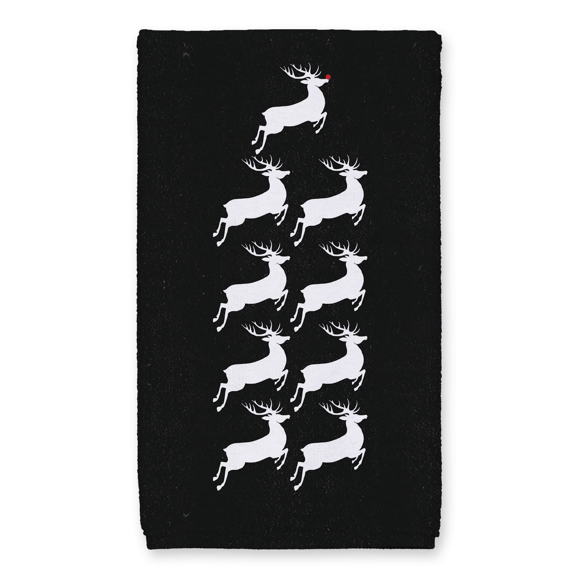 Reindeer Names Tea Towels - Set of 2