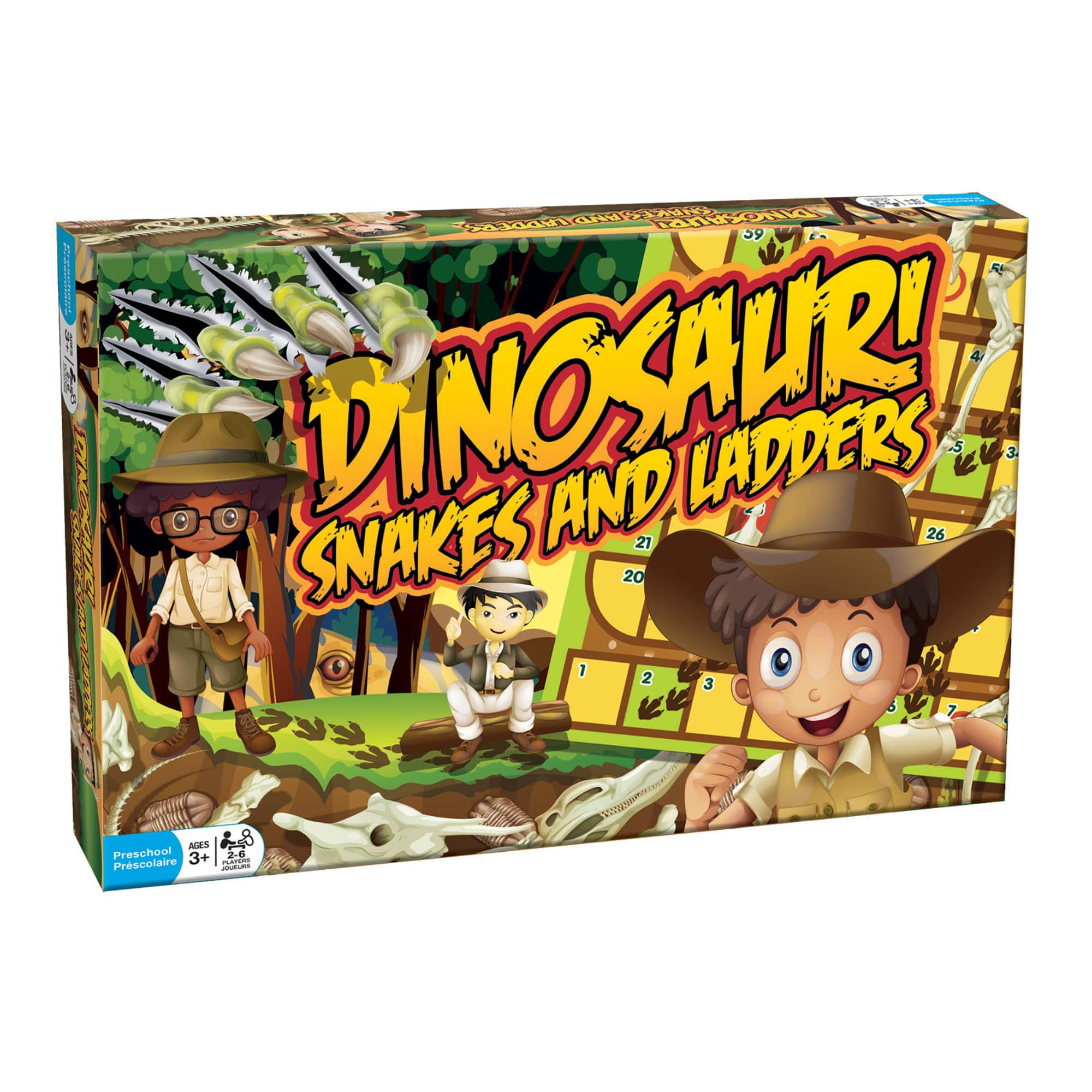 Outset Media® Dinosaur Snakes and Ladders Game