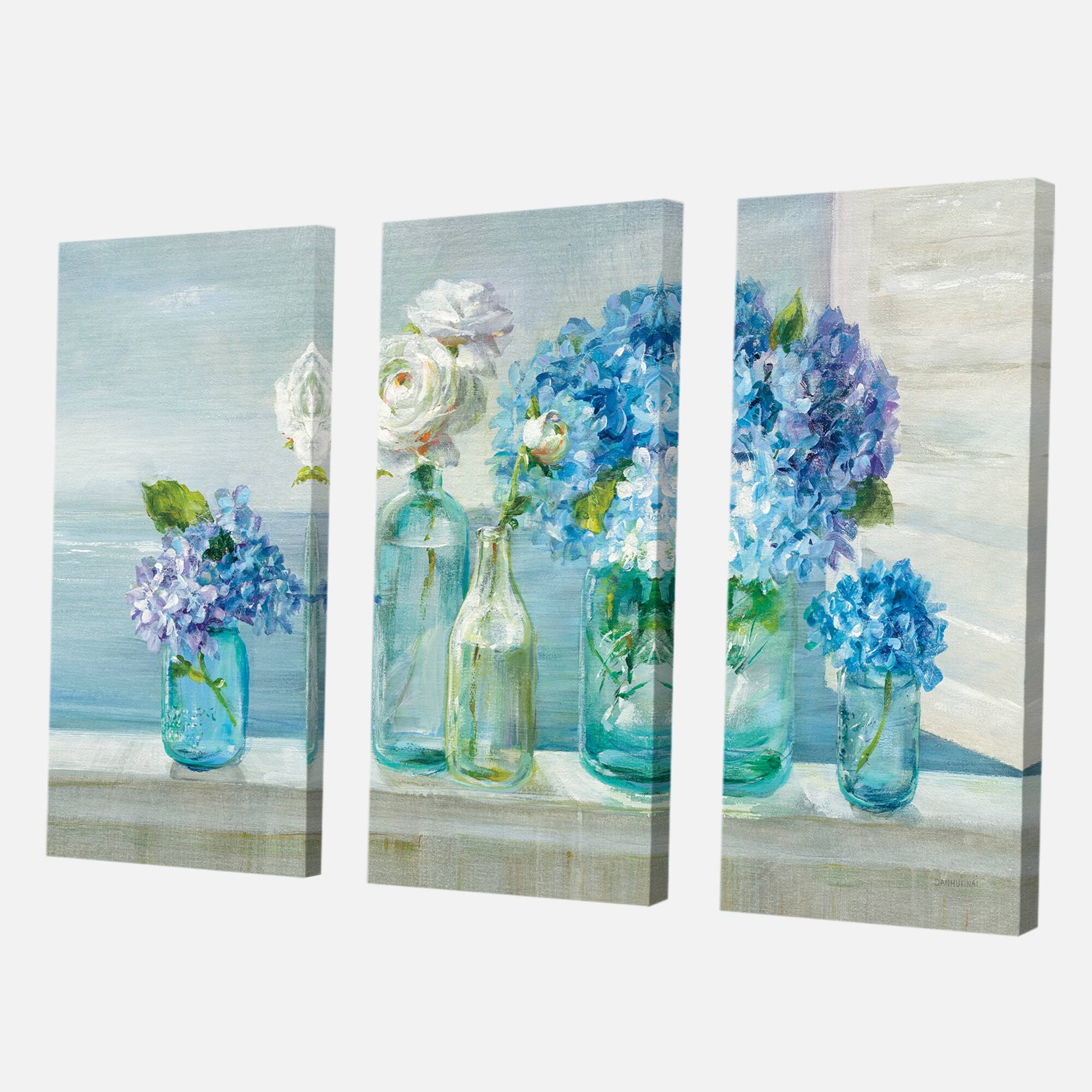 Designart - Coastl Flowers Bouquets