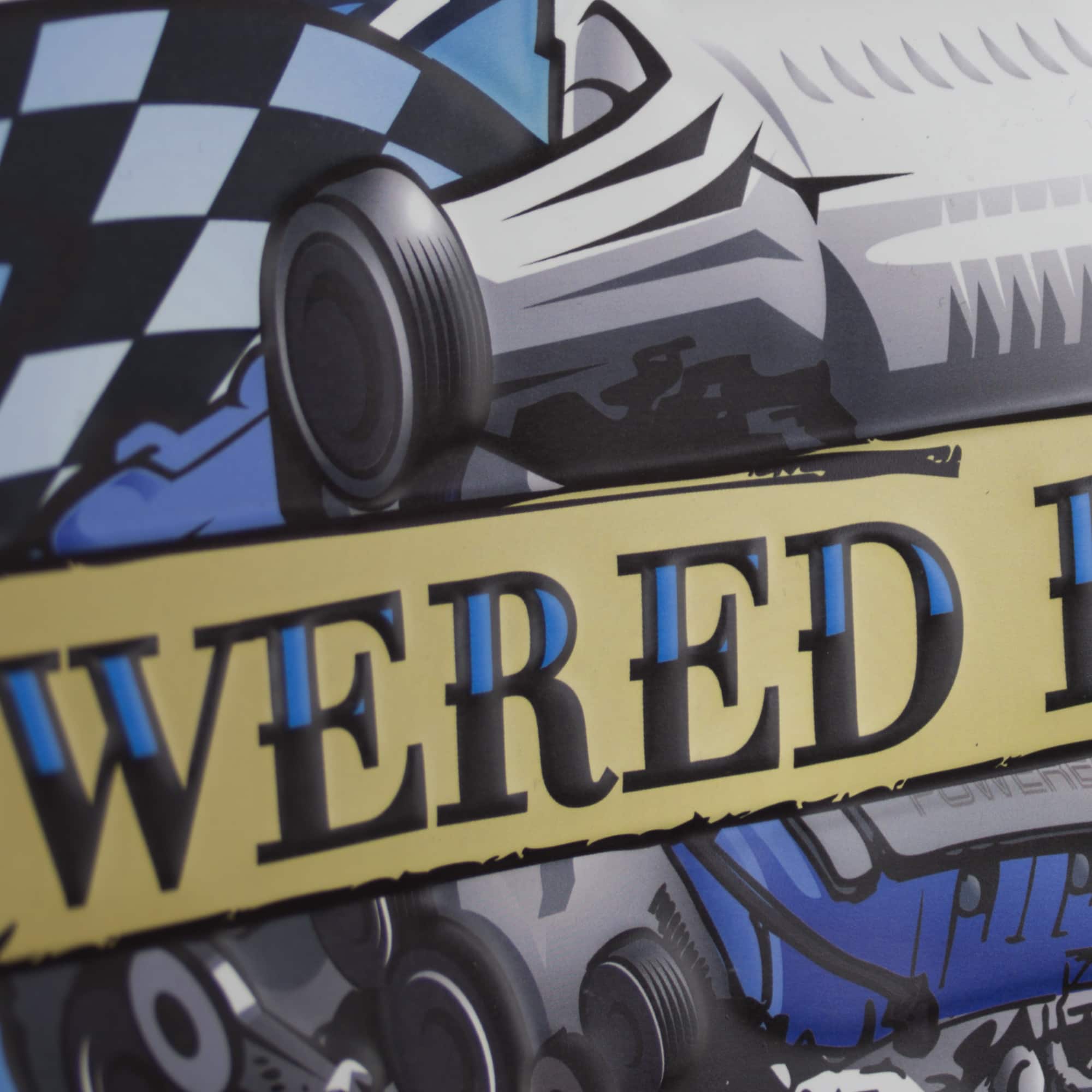 Powered by Ford Embossed Metal Sign