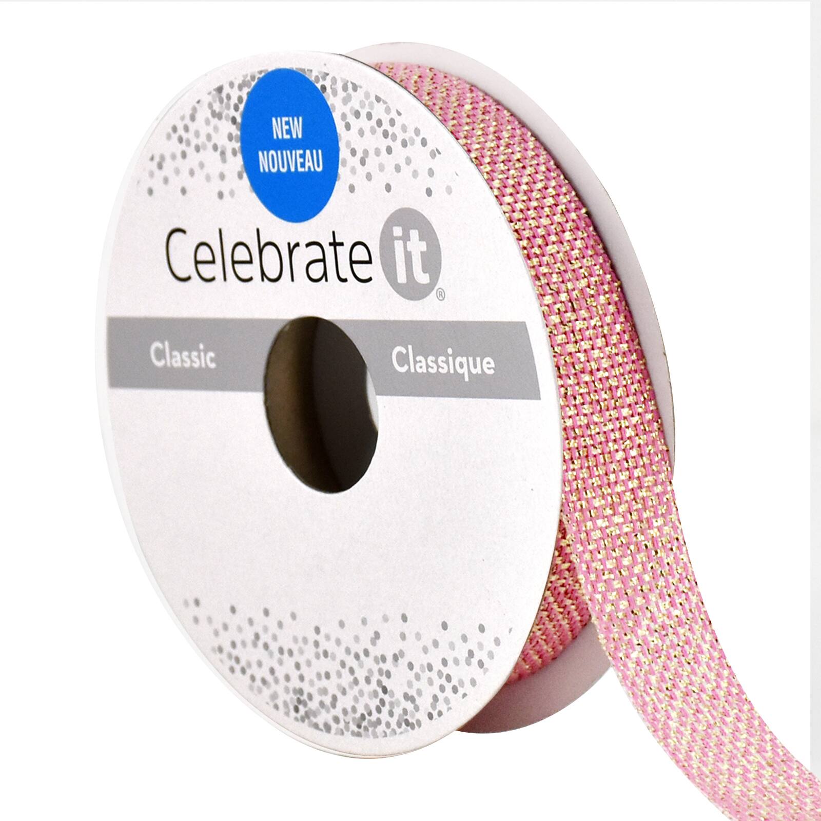 8" x 7yd. Metallic Ribbon by Celebrate It