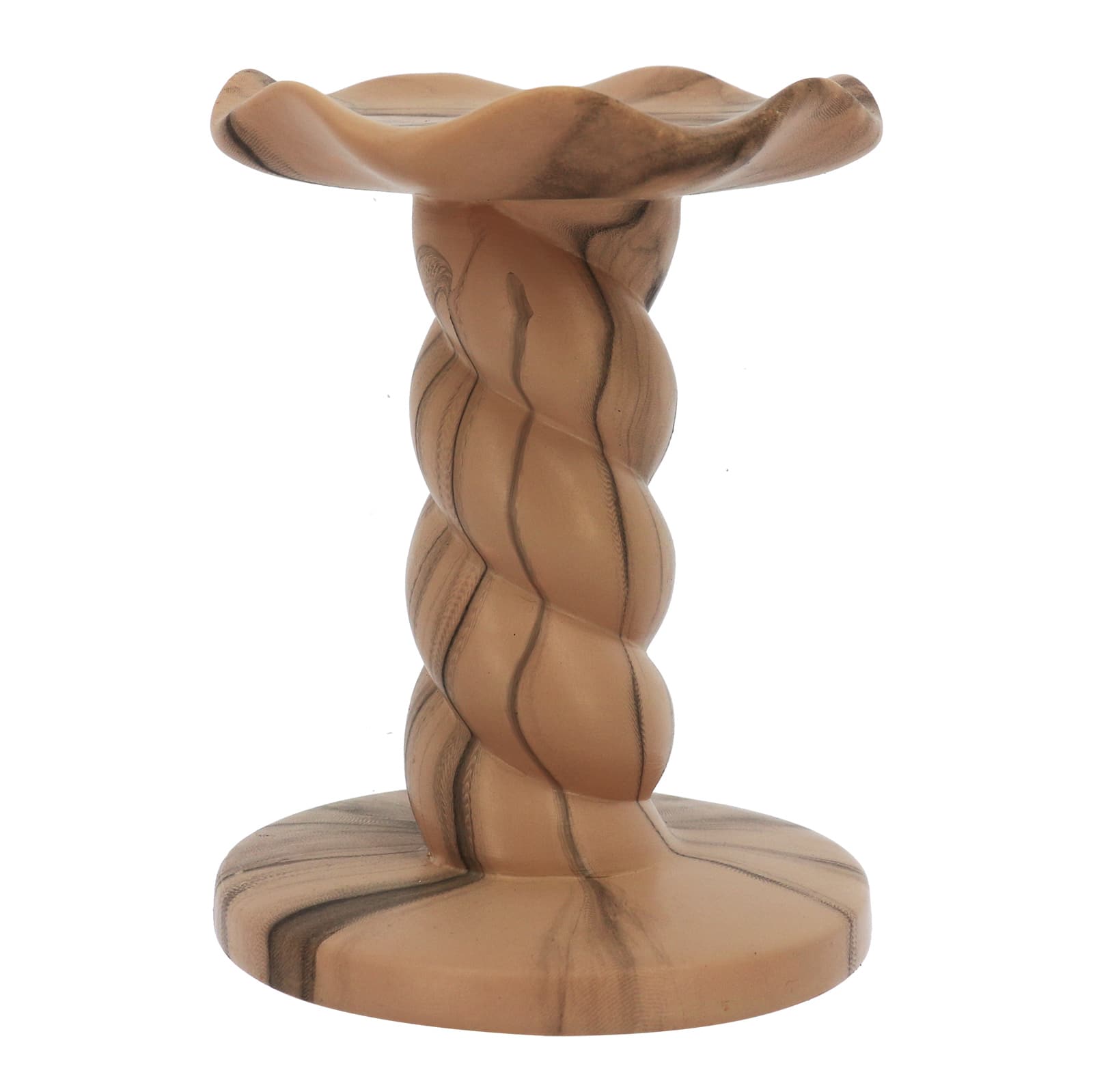Marbled Ceramic Pillar Candle Holder by Ashland