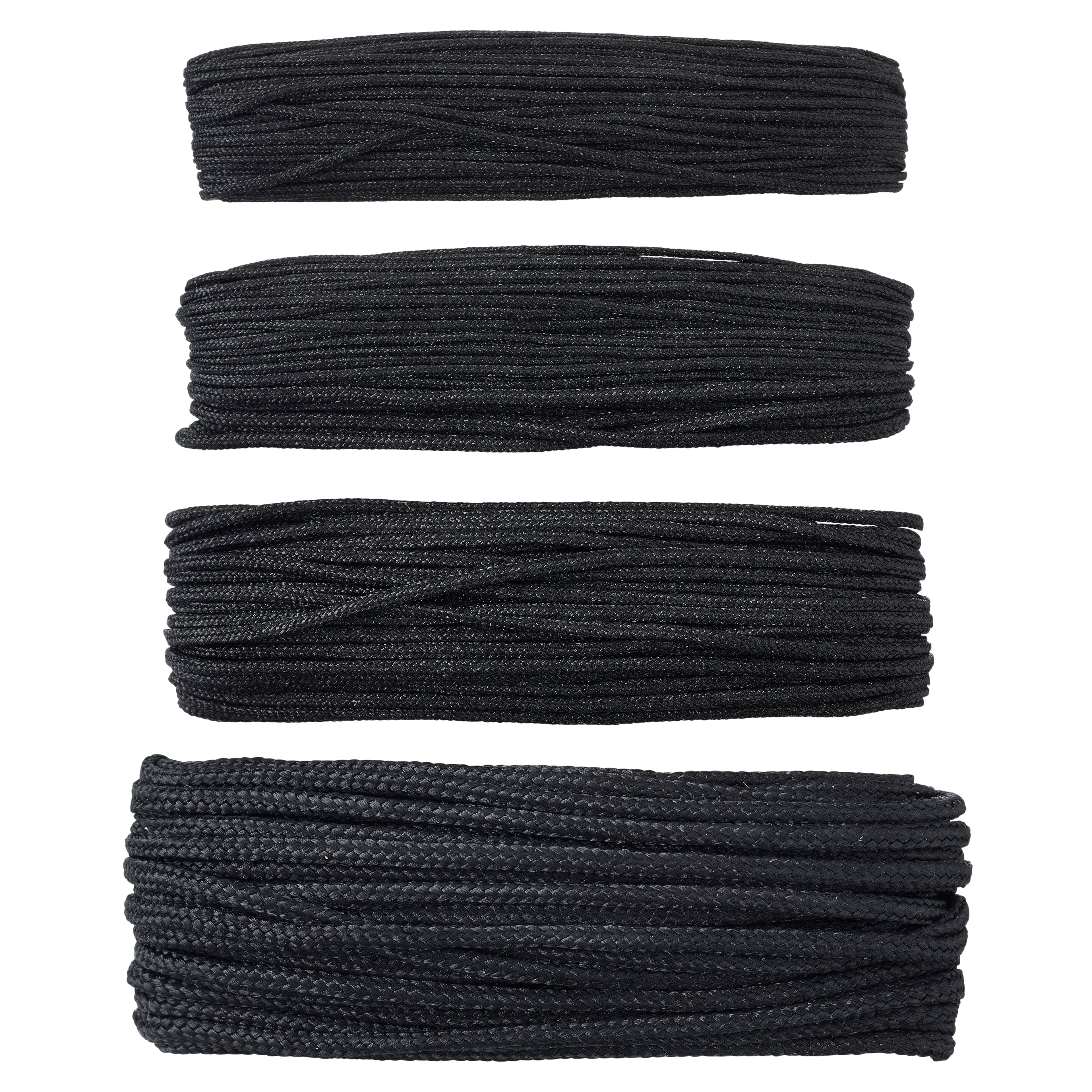 Black Mix Nylon Cord by Bead Landing™