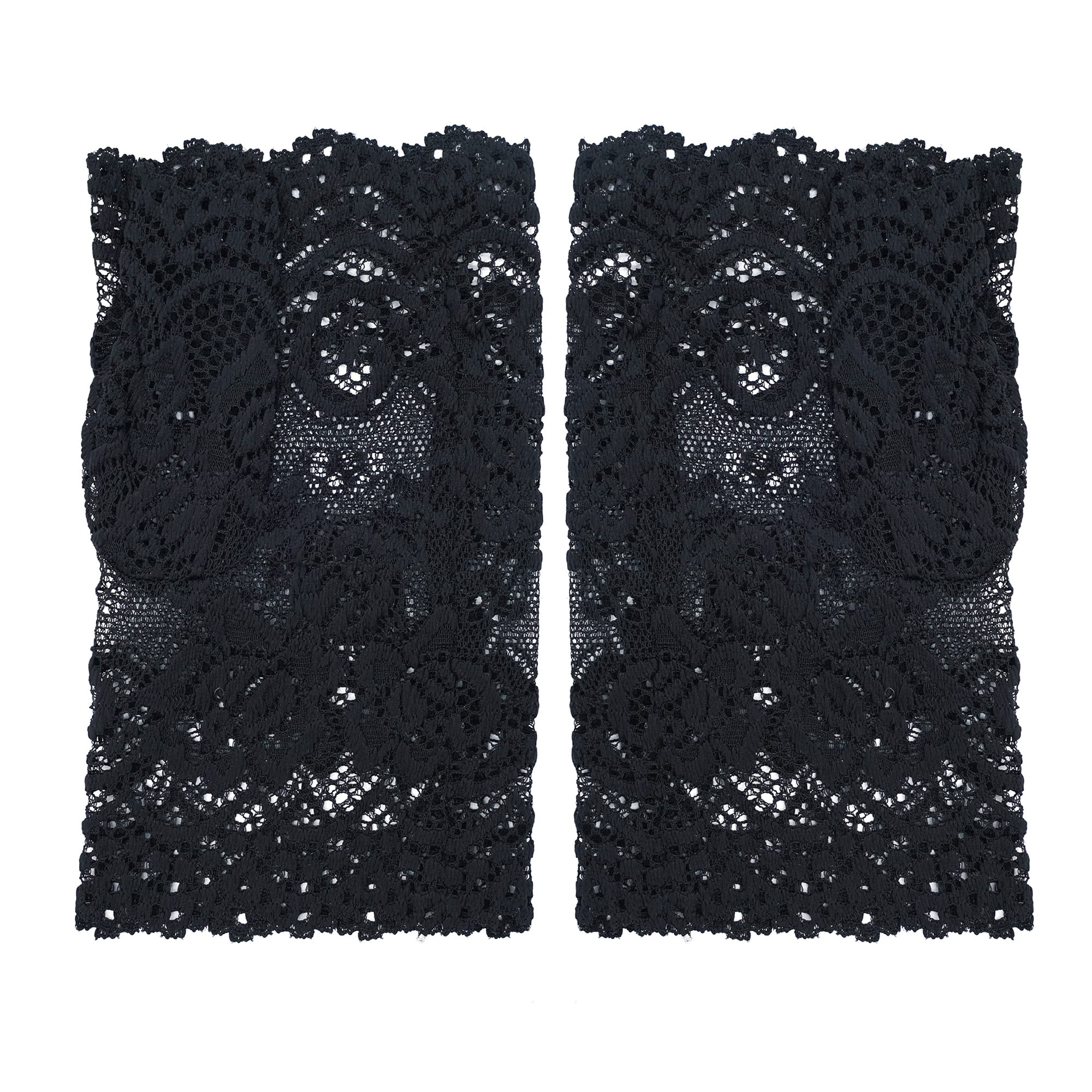 Adult Lace Fingerless Costume Gloves