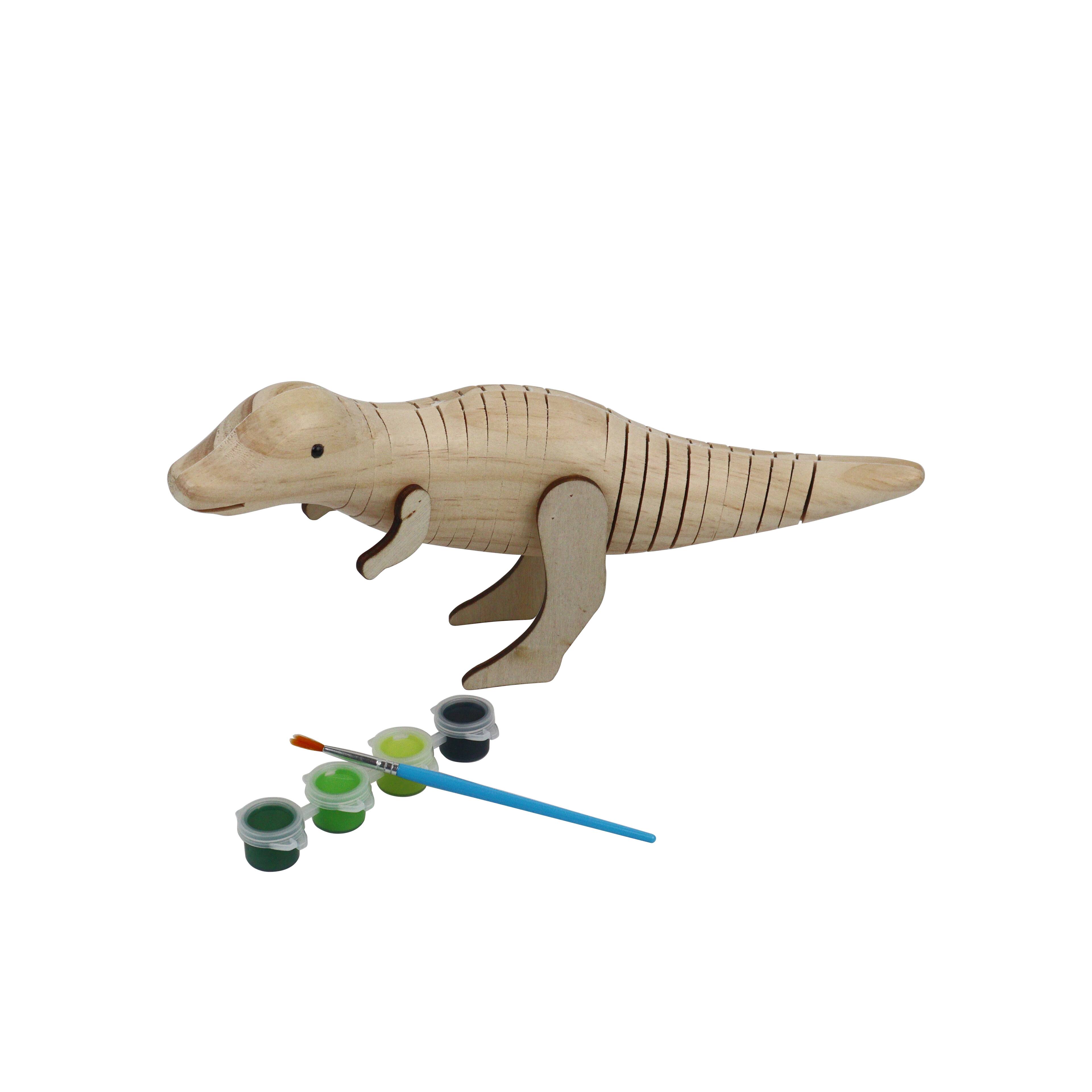 Wooden Wiggle T-Rex Kit by Creatology™
