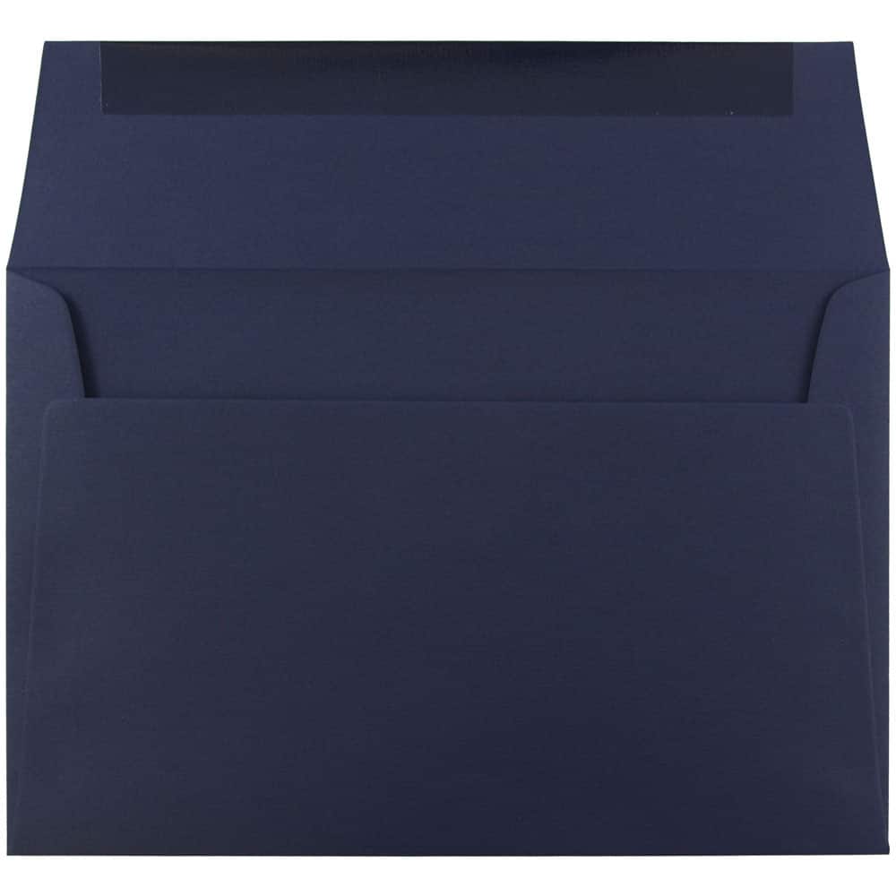 JAM Paper A9 Navy Blue Premium Invitation Envelopes